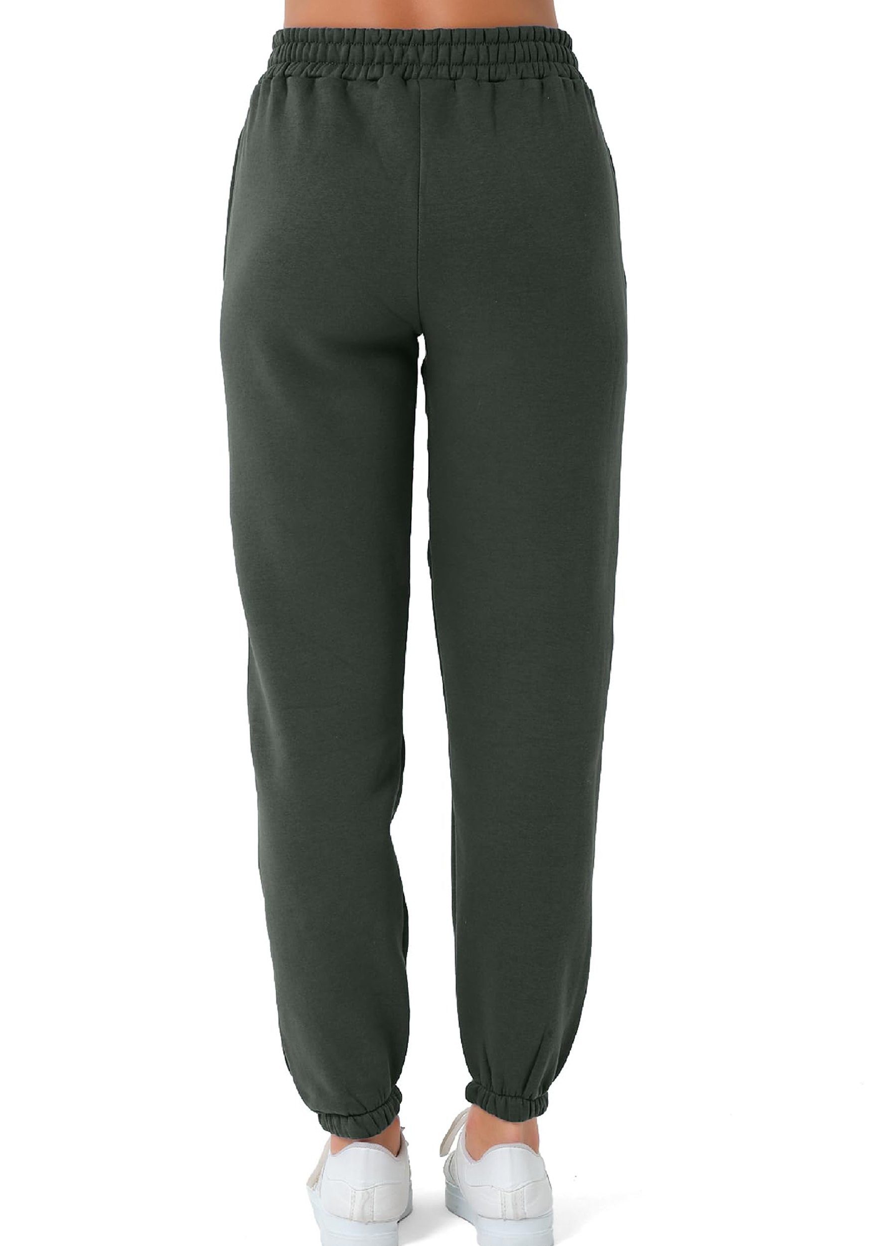 Smith & Solo Jogginghose Jogginghose Damen Winter, Sporthose Premium Sweathose (1-tlg) Baumwolle