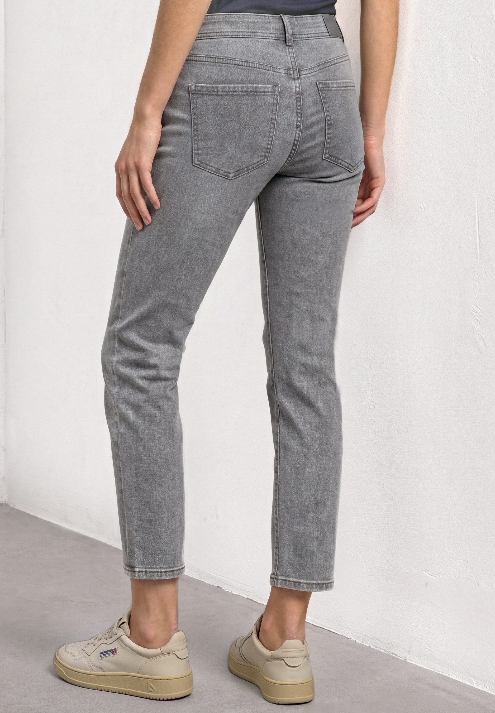 STREET ONE Slim-fit-Jeans Middle Waist