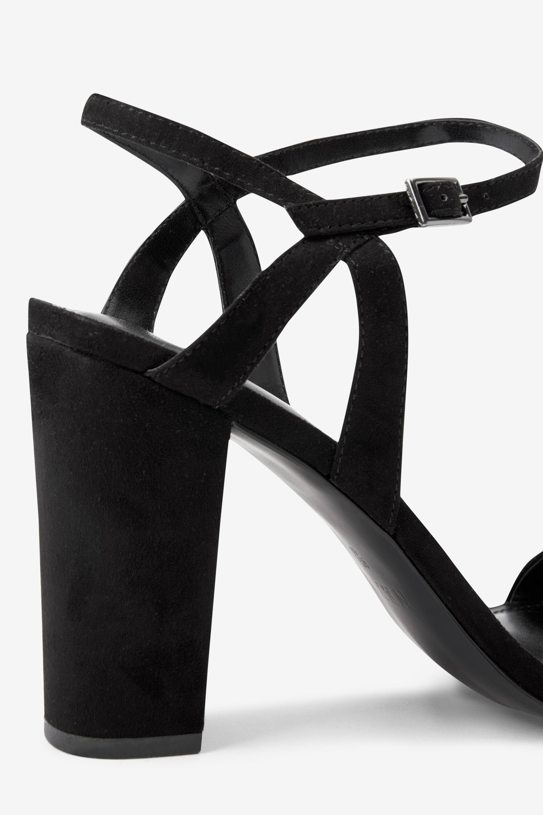 Next Forever Comfort® Sandaletten (1-tlg) Black mit Sandalette Blockabsatz
