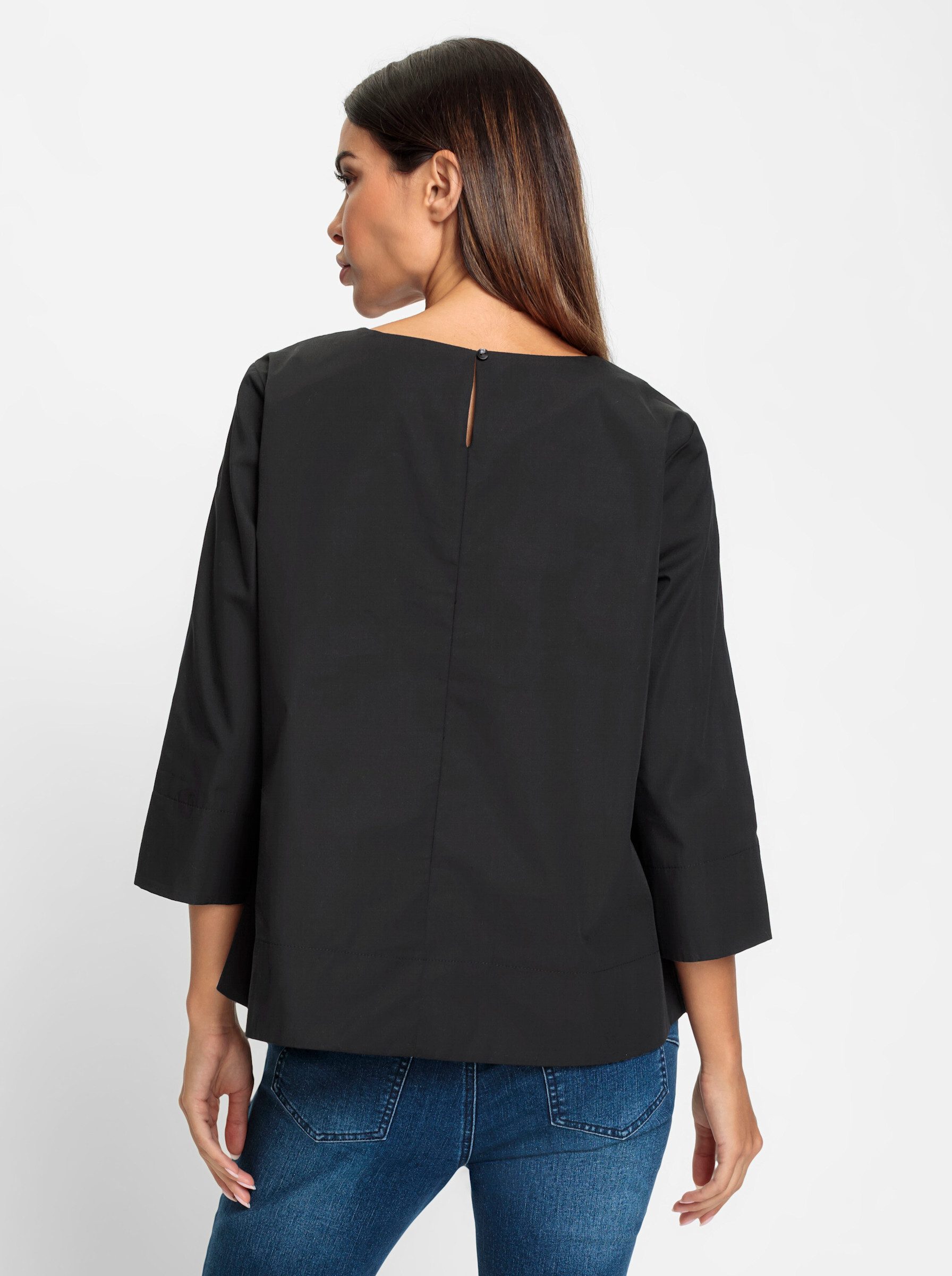 heine Klassische Bluse Baumwollbluse günstig online kaufen