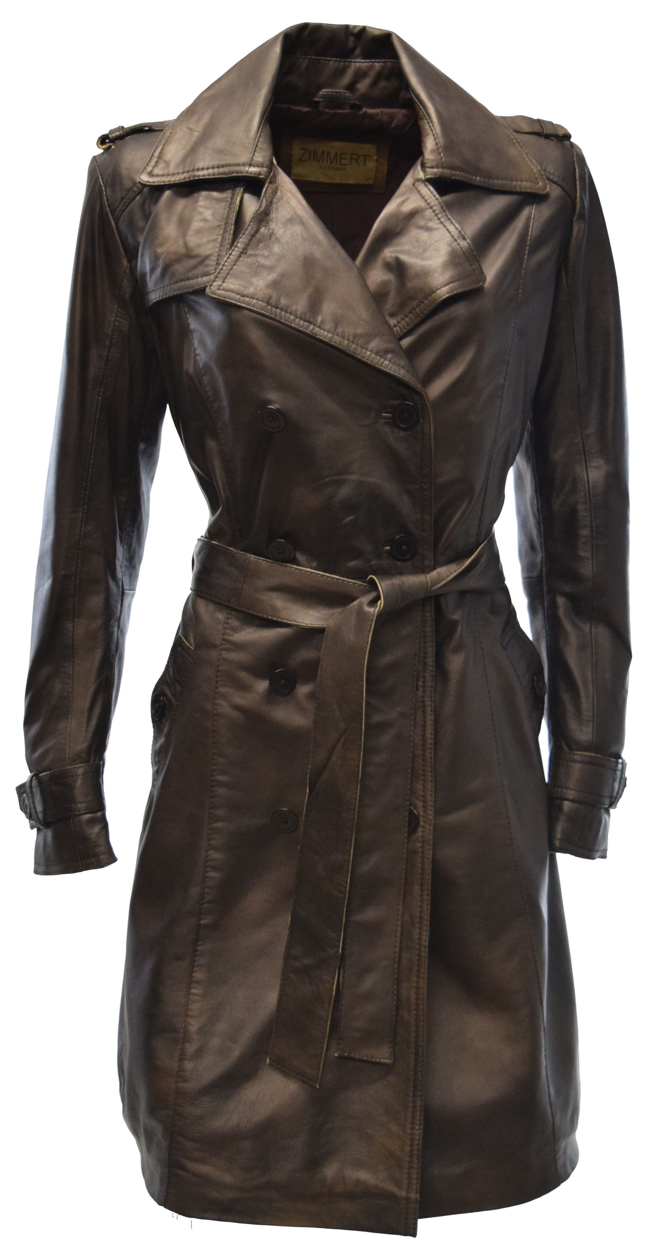 Zimmert Leather Ledermantel Tilly washed Lammnappa, günstig online kaufen