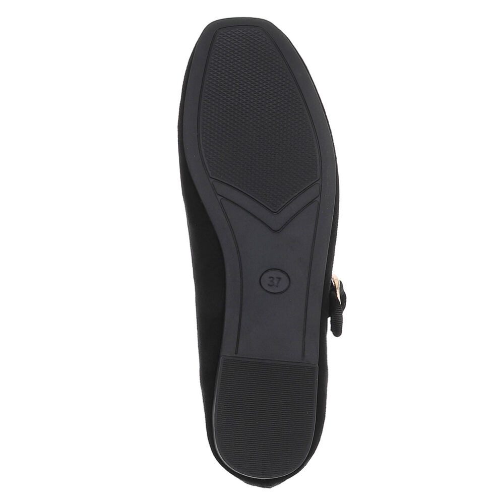 Ital-Design Elegante Flats mit Riemen für Damen – ideal für Alltag Schnürpumps (91554671) Blockabsatz Riemchenballerinas in Weinrot
