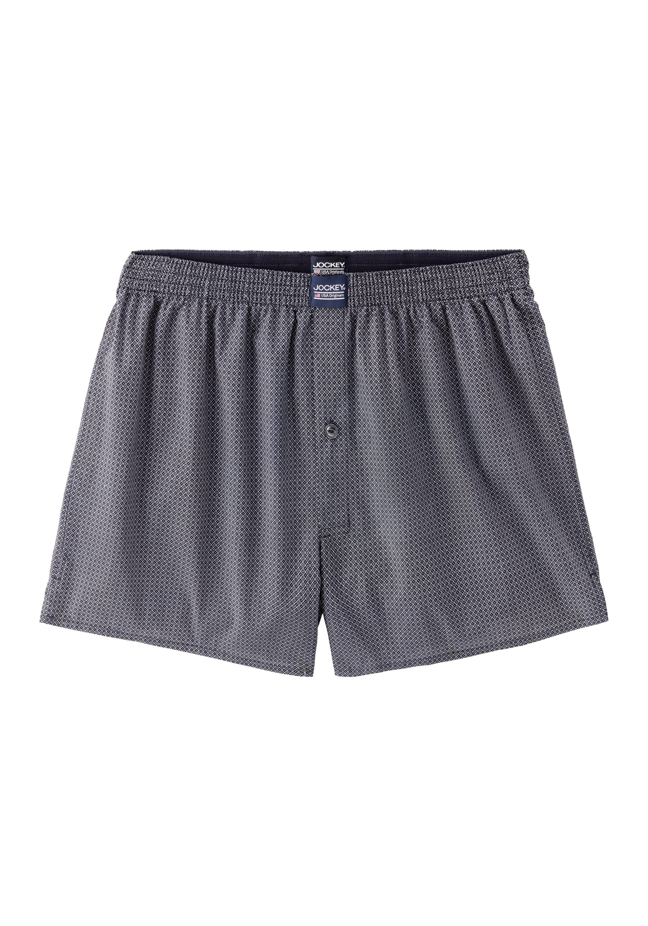 Jockey Webboxer Boxer Woven (3er Pack) in 3 Dessins