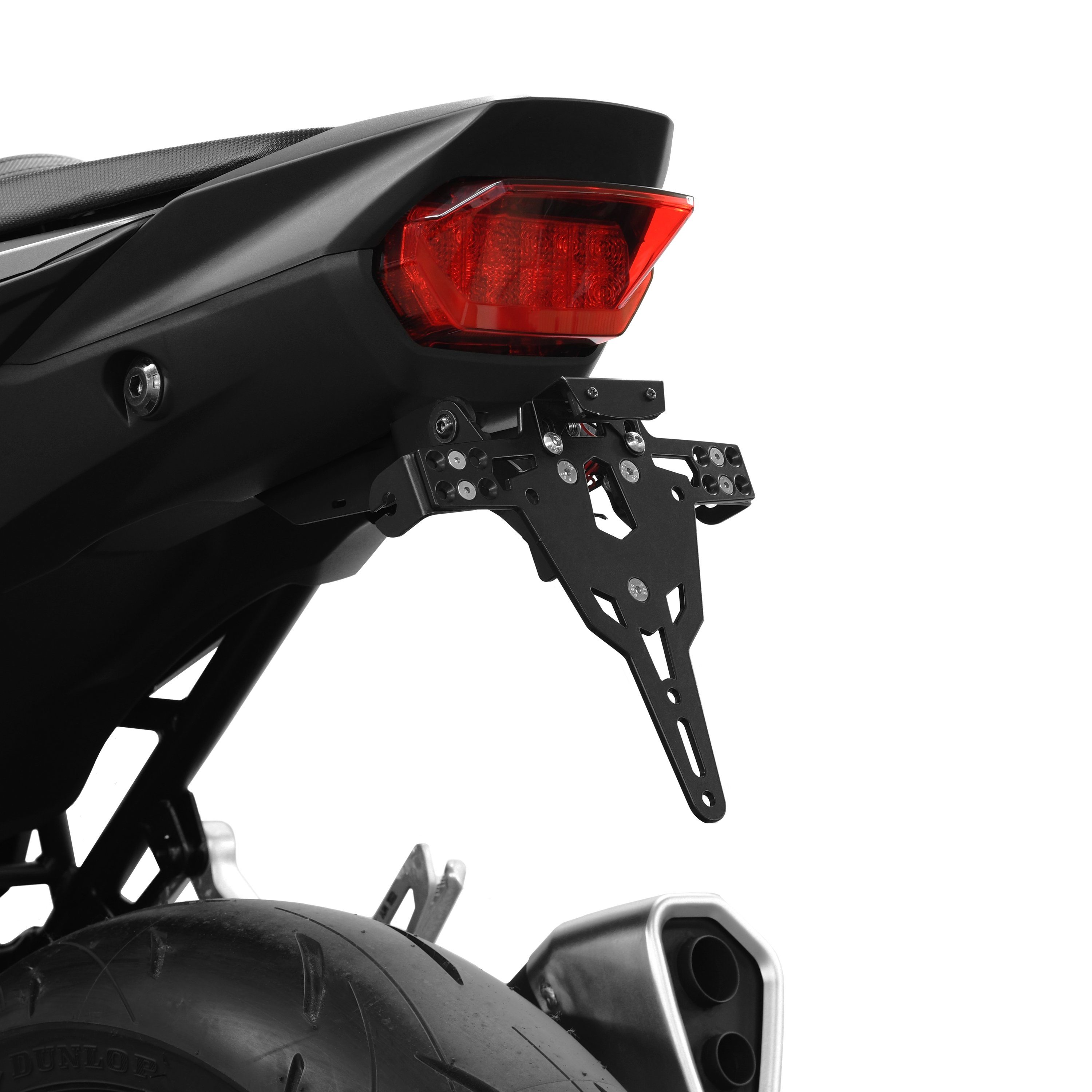 ZIEGER Kennzeichenhalter Pro Kennzeichenhalter kompatibel mit Honda CB 750 Hornet