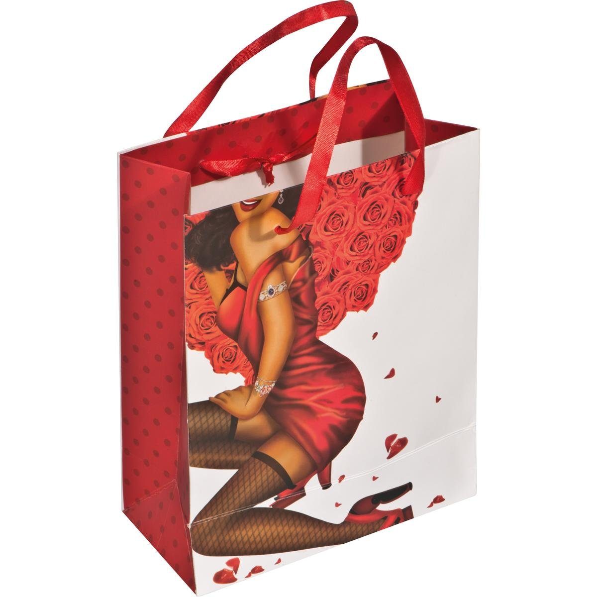 Easy Gifts Geschenkbox Geschenktasche / Geschenkbeutel / Geschenktüte / "Aufdruck Frau"