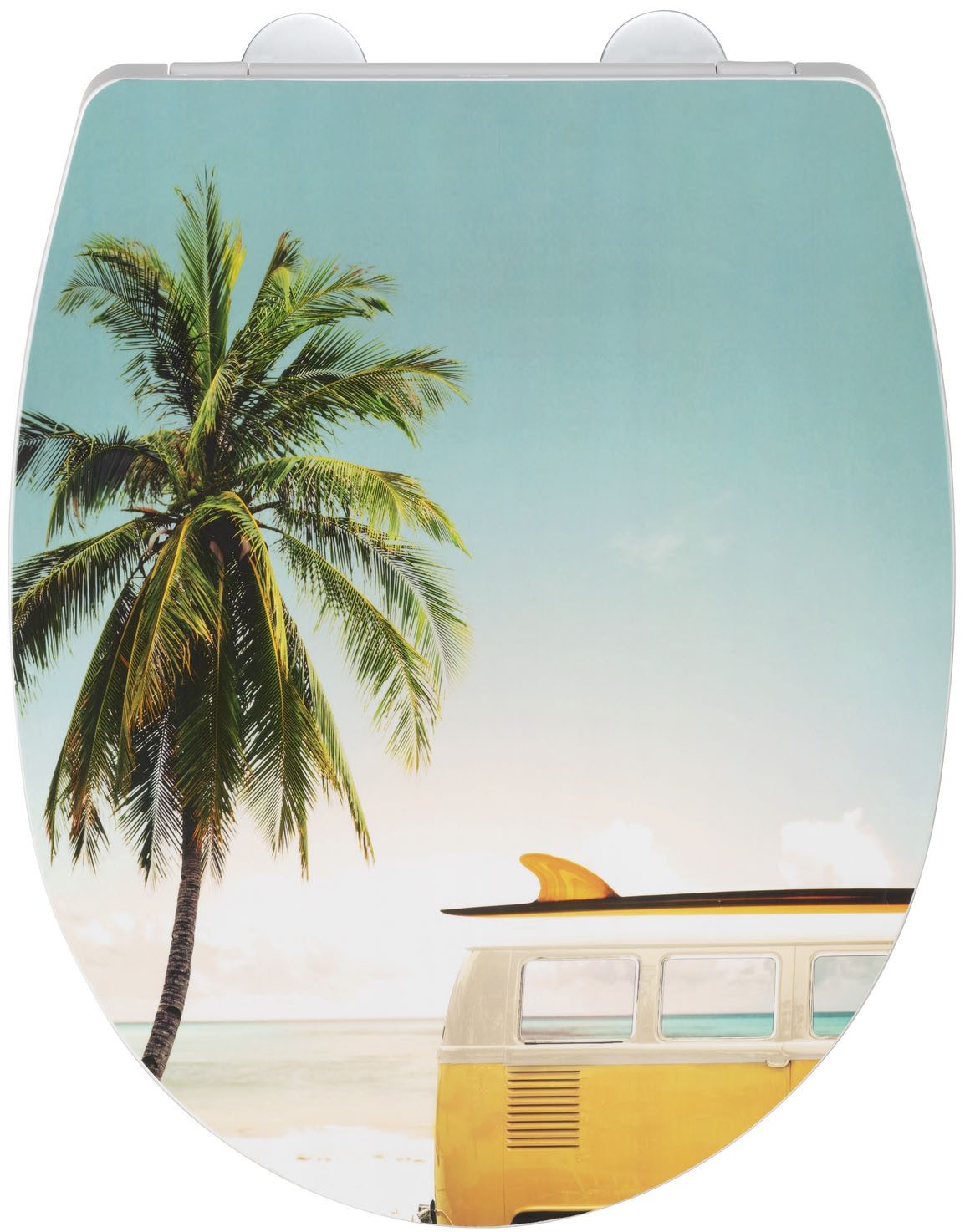 WENKO WC-Sitz Corbara, hochglänzender Toilettensitz, belastbar bis 350 kg, günstig online kaufen