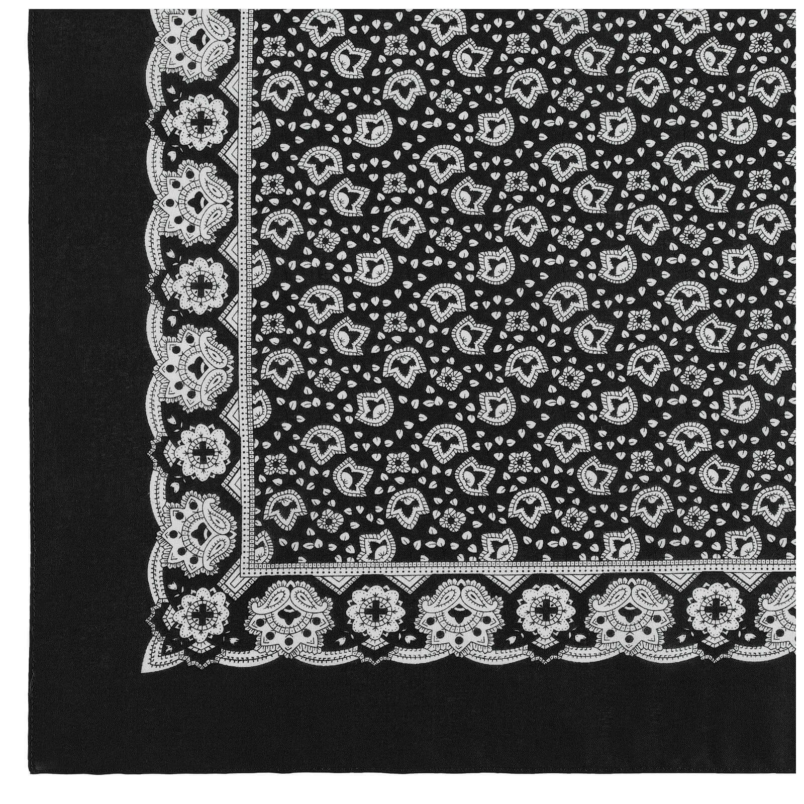 modAS Modetuch, Vierecktuch Bandana Kopftuch ca. 54x54 cm- Tuch in verschiedenen Designs und Farben aus Baumwolle