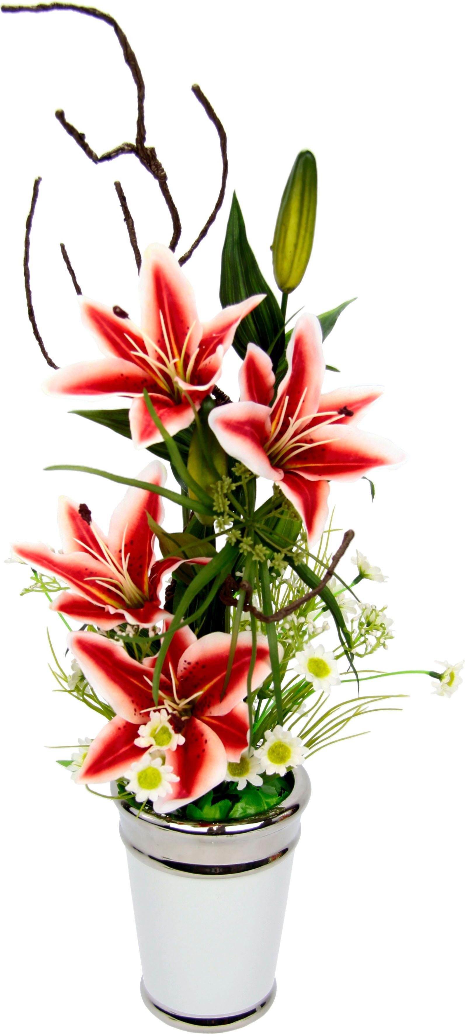 Kunstpflanze Lilien, I.GE.A., Höhe 55 cm günstig online kaufen