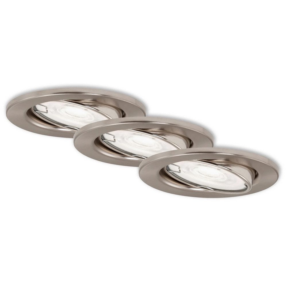 LED-Leuchtmittel 3 x Briloner LED Einbaustrahler günstig online kaufen