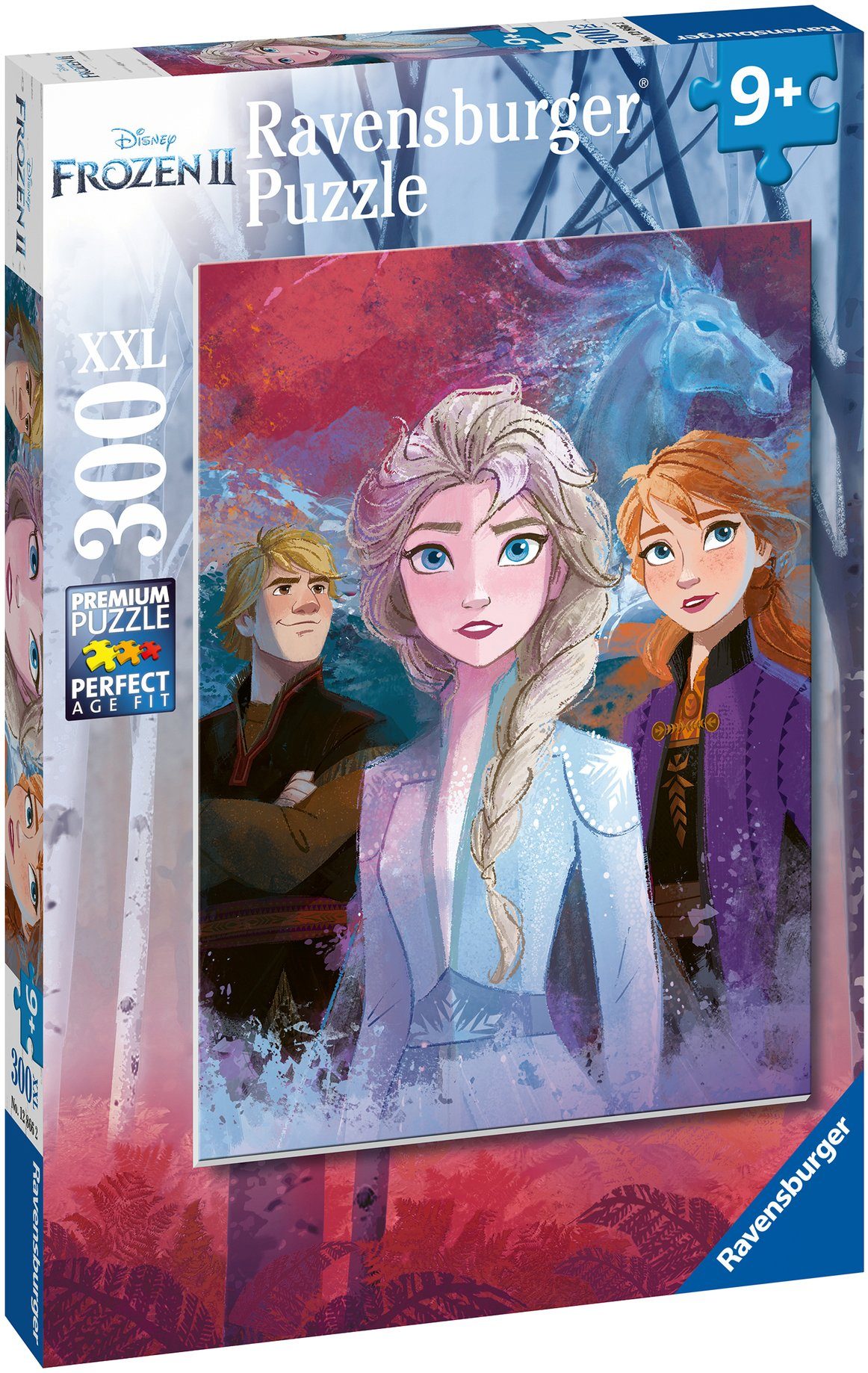 Ravensburger Puzzle Elsa, Anna und Kristoff, 300 Puzzleteile, Made in Germany