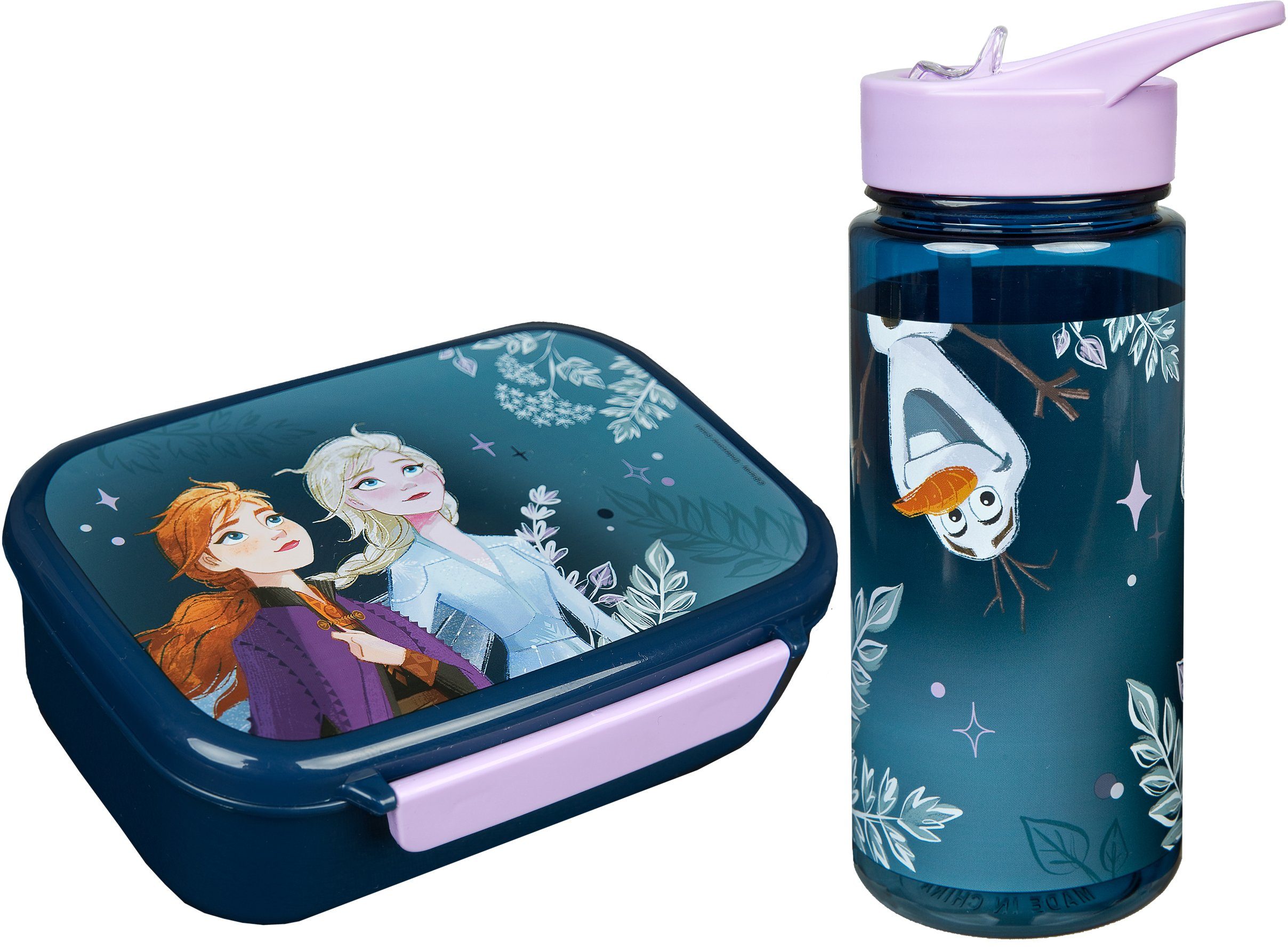 Scooli Lunchbox »Brotzeitdose & Trinkflasche, Frozen«, Kunststoff, (Set,  2-tlg), mit Trinkflasche online kaufen | OTTO