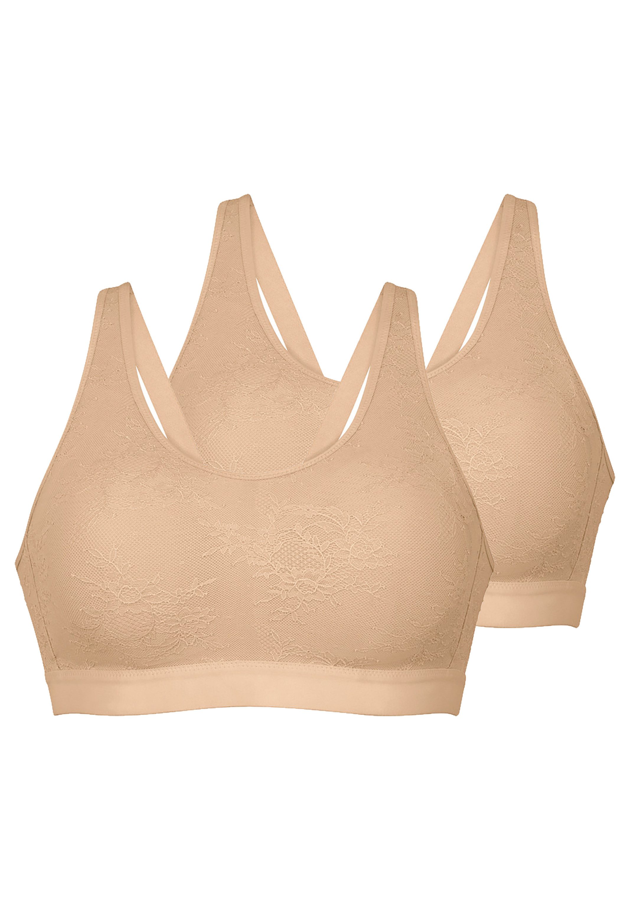 Bralette-BH 2er Pack Essential Lace Prothesen BH