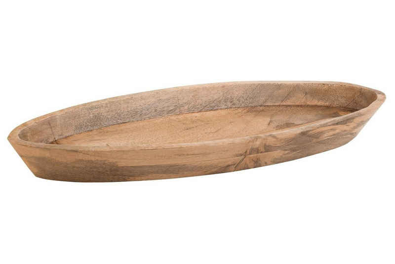 Dekotablett SHIPP, Braun, B 45 cm, Holz