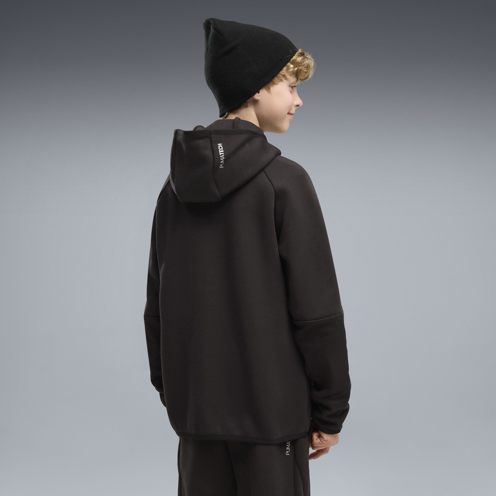 PUMA Sweatjacke PUMATECH Elevated Kapuzenjacke Jungen