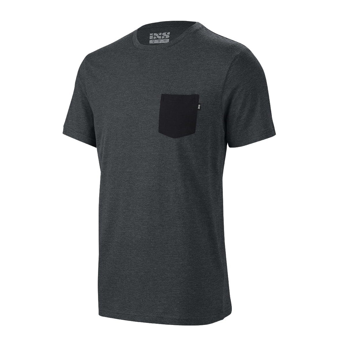 IXS T-Shirt T-Shirts iXS Classic T-Shirt - Grau L- (1-tlg) Graphit - Grau