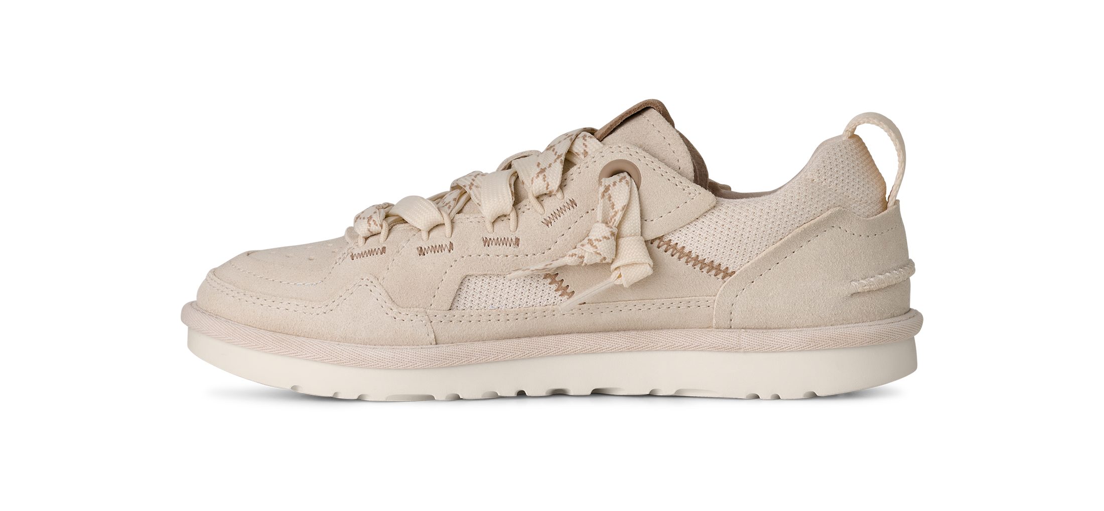 UGG LOWMEL MINIMEL Sneaker Halbschuh, Low Profile Schnürer mit Anziehlasche