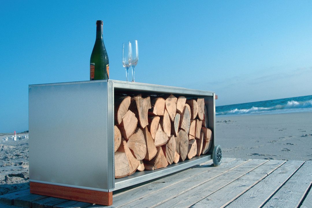 Radius Kaminholzregal Kaminholzwagen Edelstahl günstig online kaufen