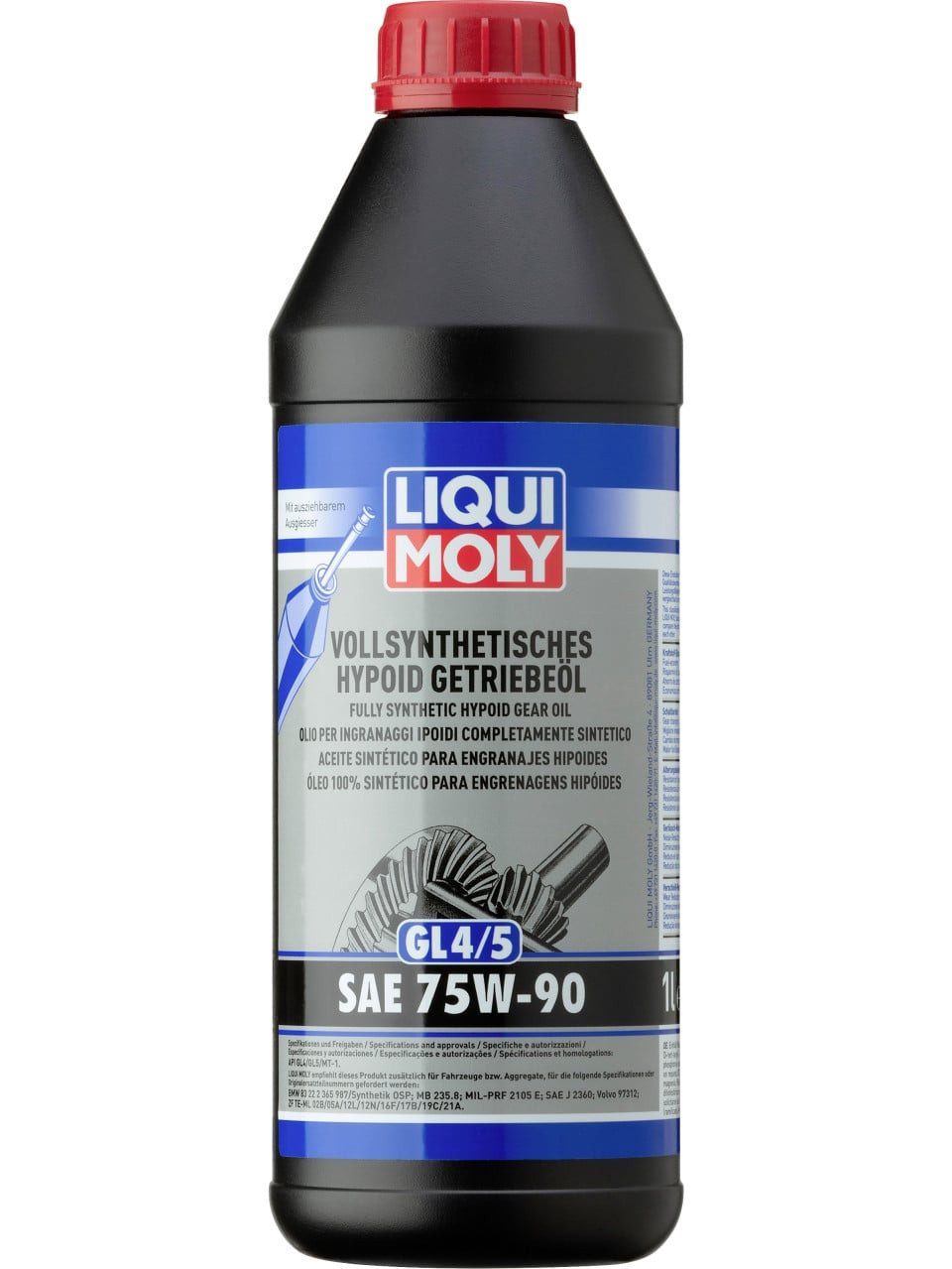 Liqui Moly Getriebeöl Liqui Molly Vollsynthetisches Hypoid Getriebeöl