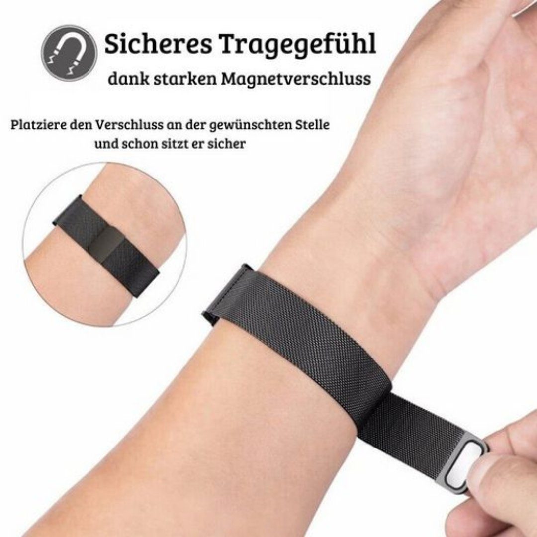 SmartUP Smartwatch-Armband für Huawei Watch GT5 GT4 GT3 GT2 Pro Edelstahl E günstig online kaufen