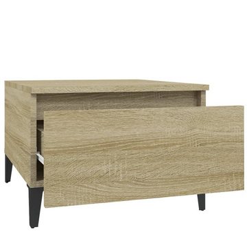 furnicato Beistelltisch Sonoma-Eiche 50x46x35 cm Holzwerkstoff