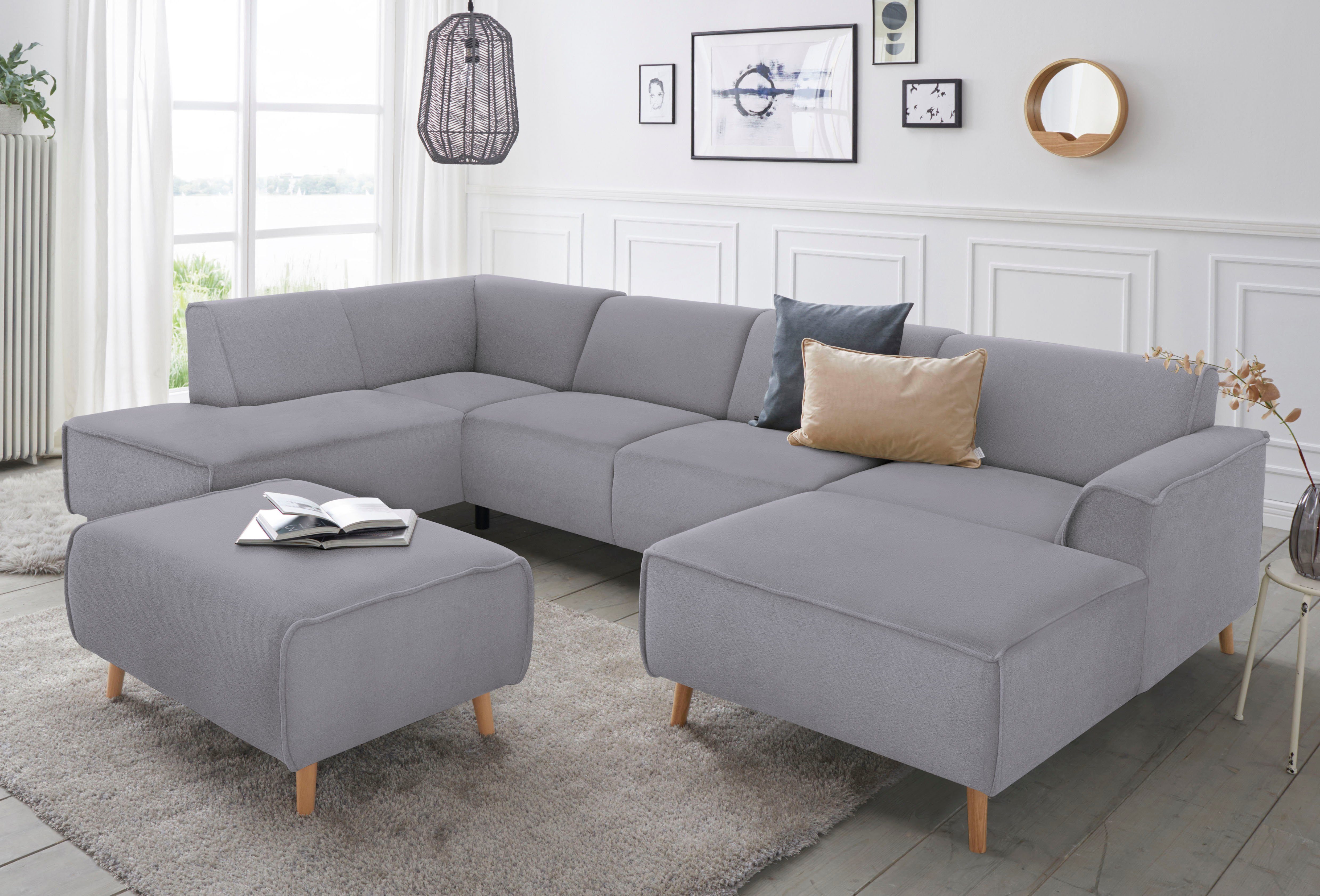 Wohnlandschaft Janek Scandic Design, elegant und zeitlos U-Form