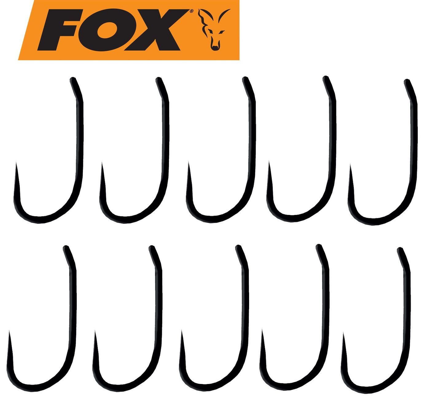 Karpfenhaken Fox Karpfenhaken Haken Series 1 B (Barbless) Boiliehaken