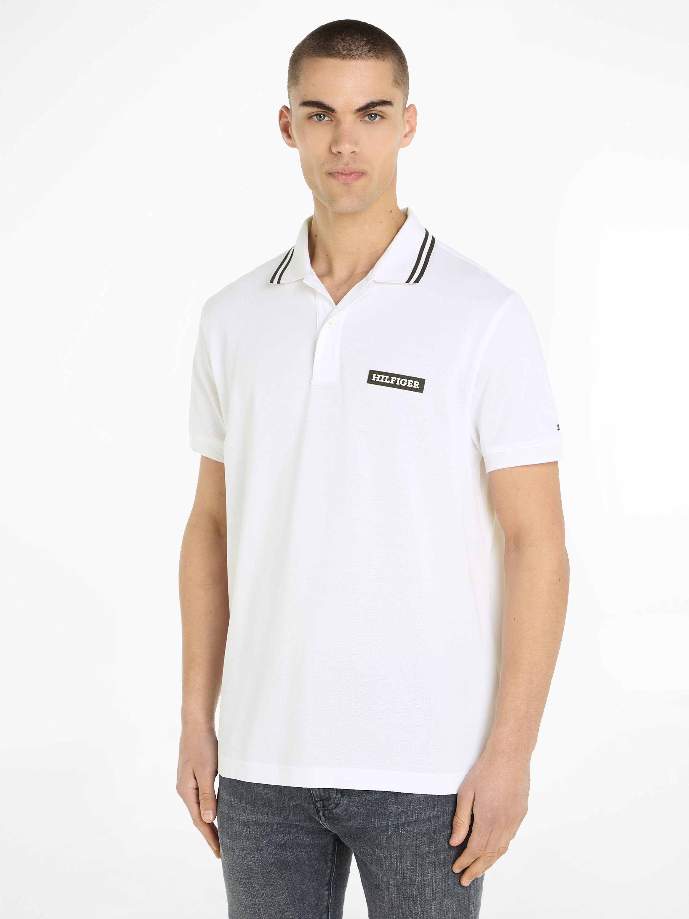 Tommy Hilfiger Poloshirt MONOTYPE BADGE REG POLO, Polohemd