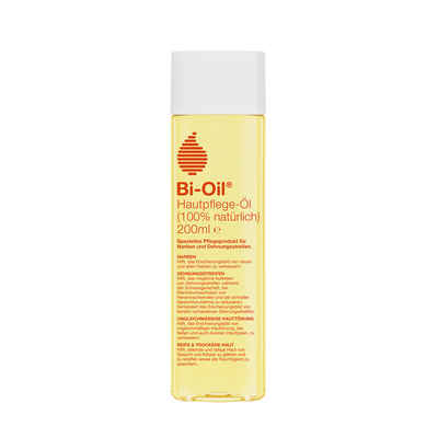 BI-OIL Körperöl Mama Hautpflege Öl 100% natürlich 200 ml - Schwangerschaftsöl Körperöl, 1-tlg.