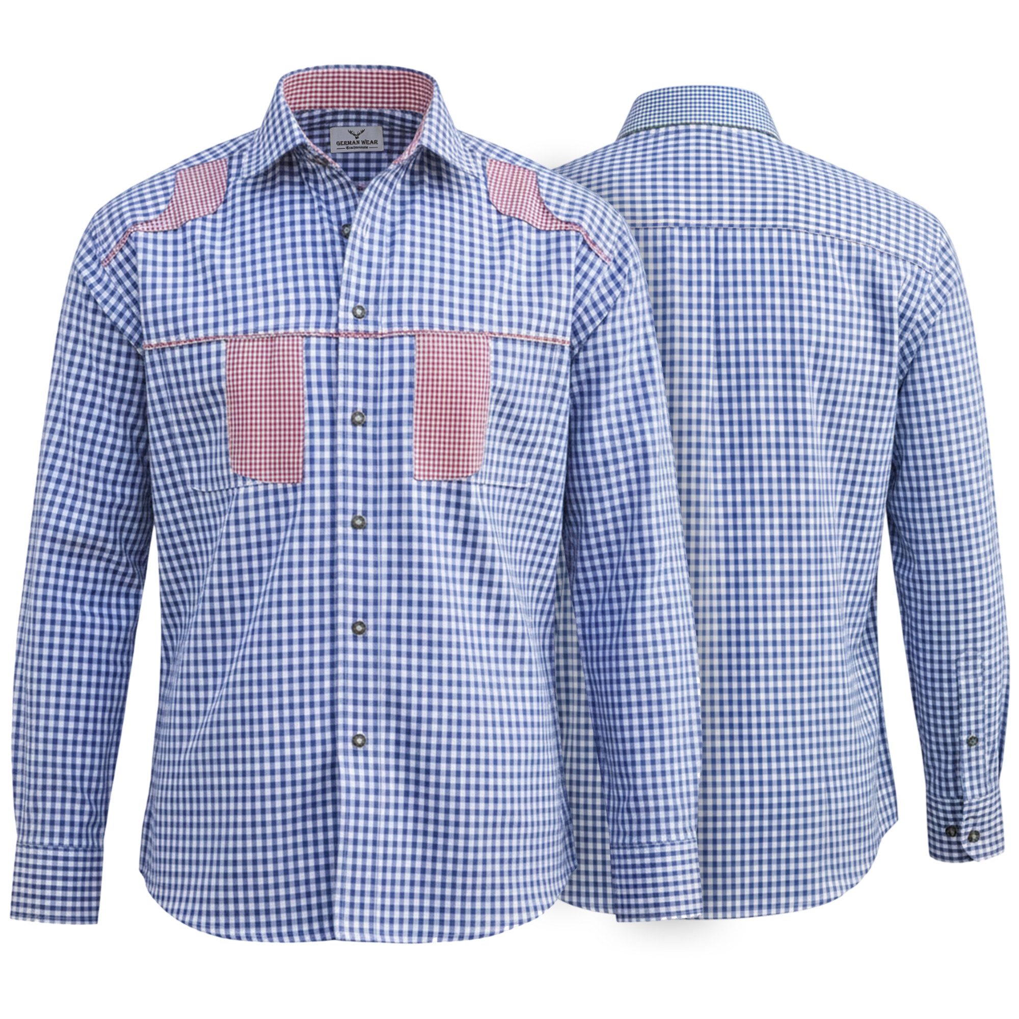 Trachtenhemd GW1242 Blue
