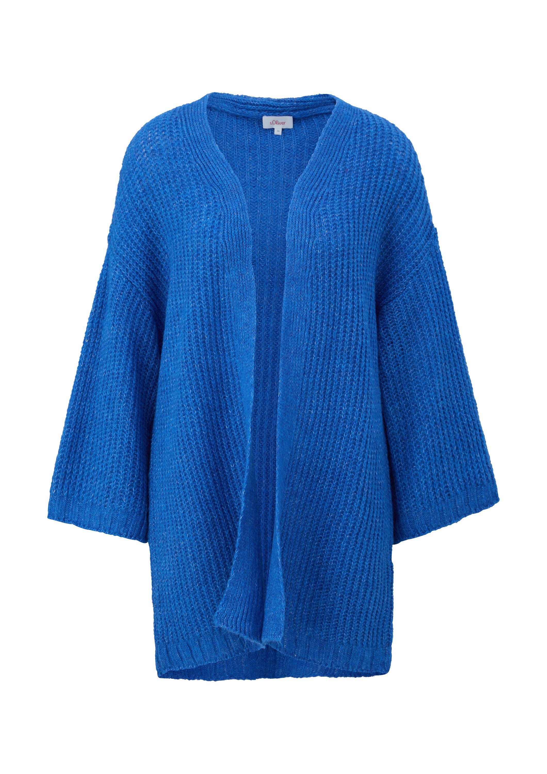 s.Oliver Cardigan Strickjacke Locker gestrickter Cardigan günstig online kaufen
