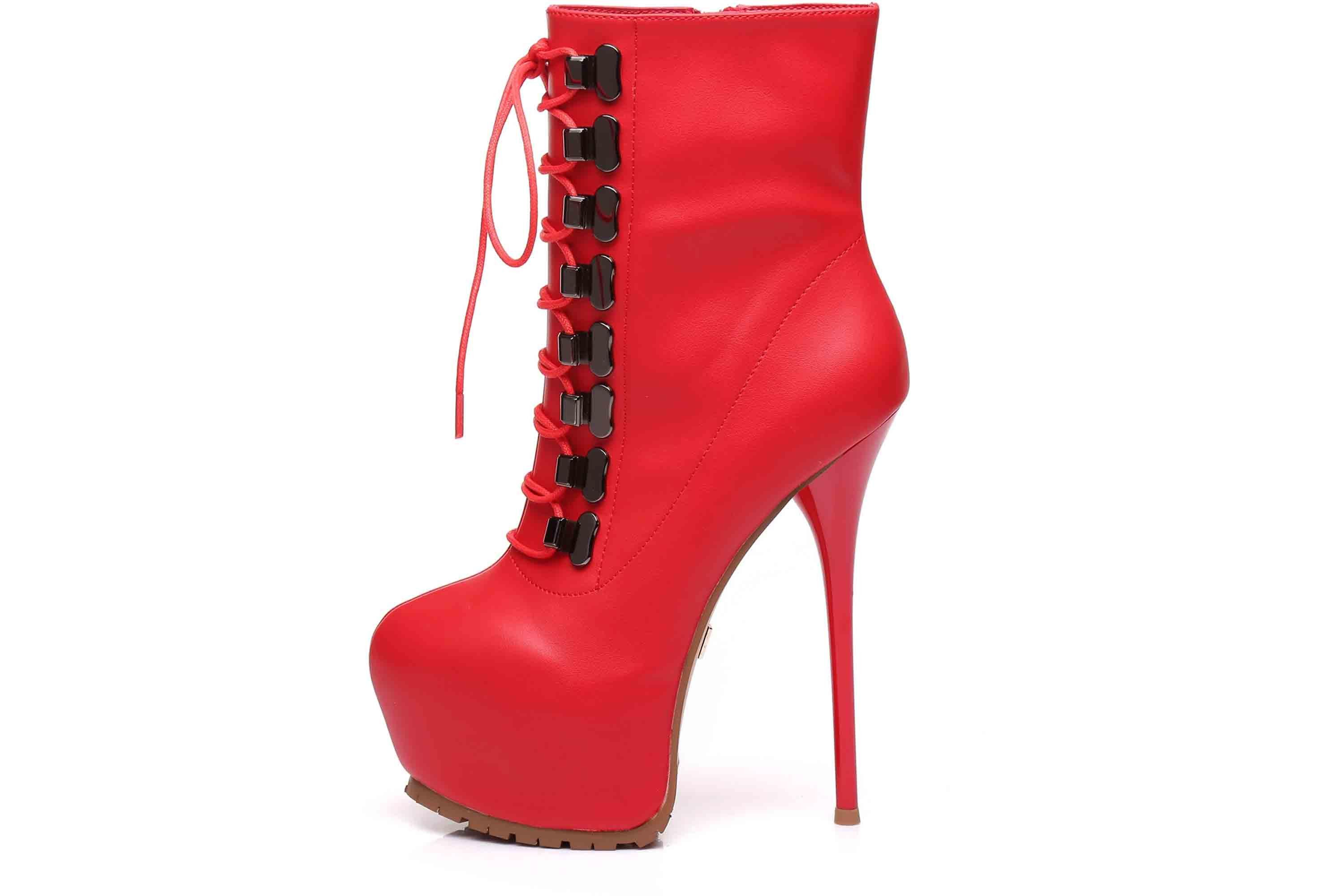 Giaro Hunt Red Matte Stiefel