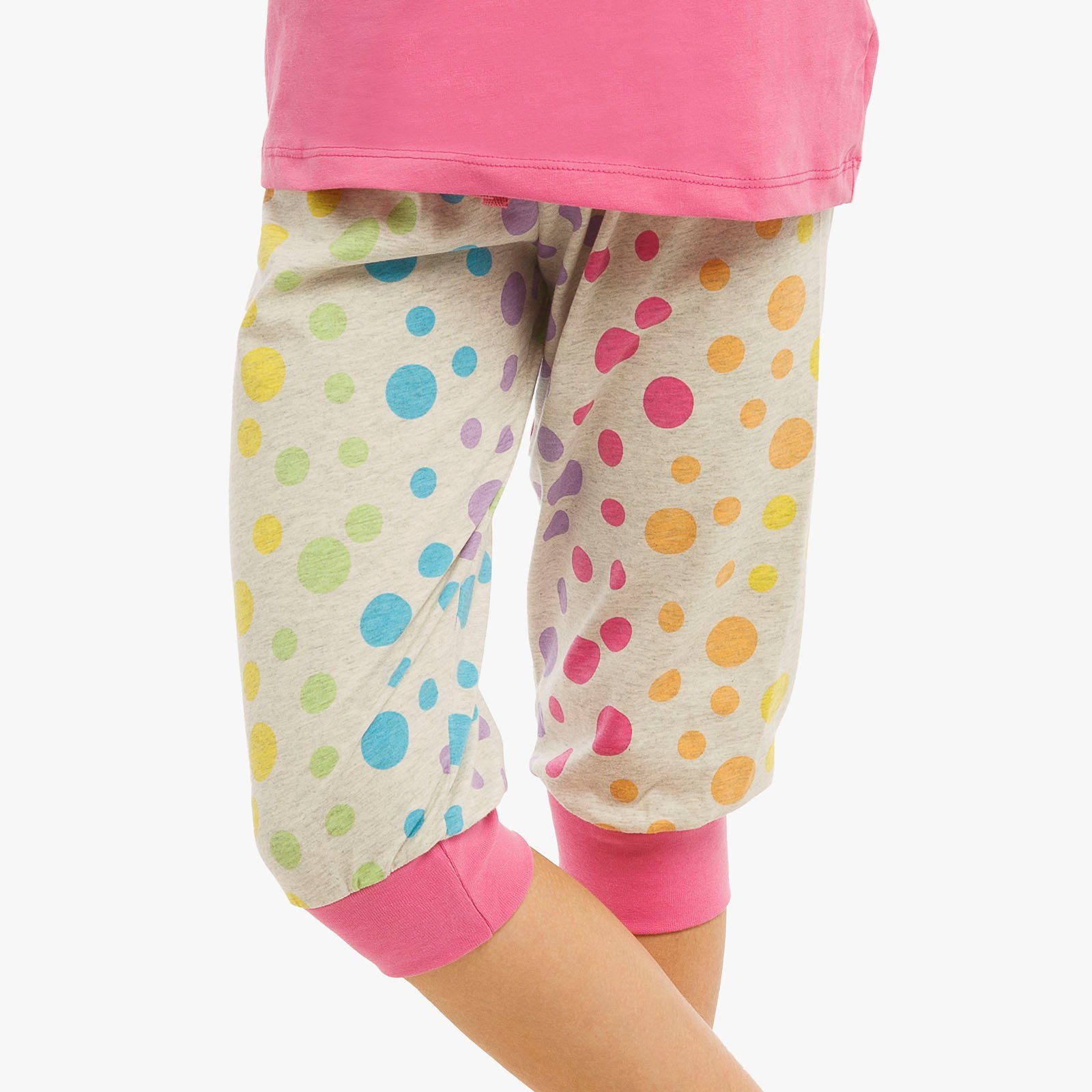Große Jasmil % Kinder Pyjama Pyjama Baumwolle Lila 100 4-14 Mädchen