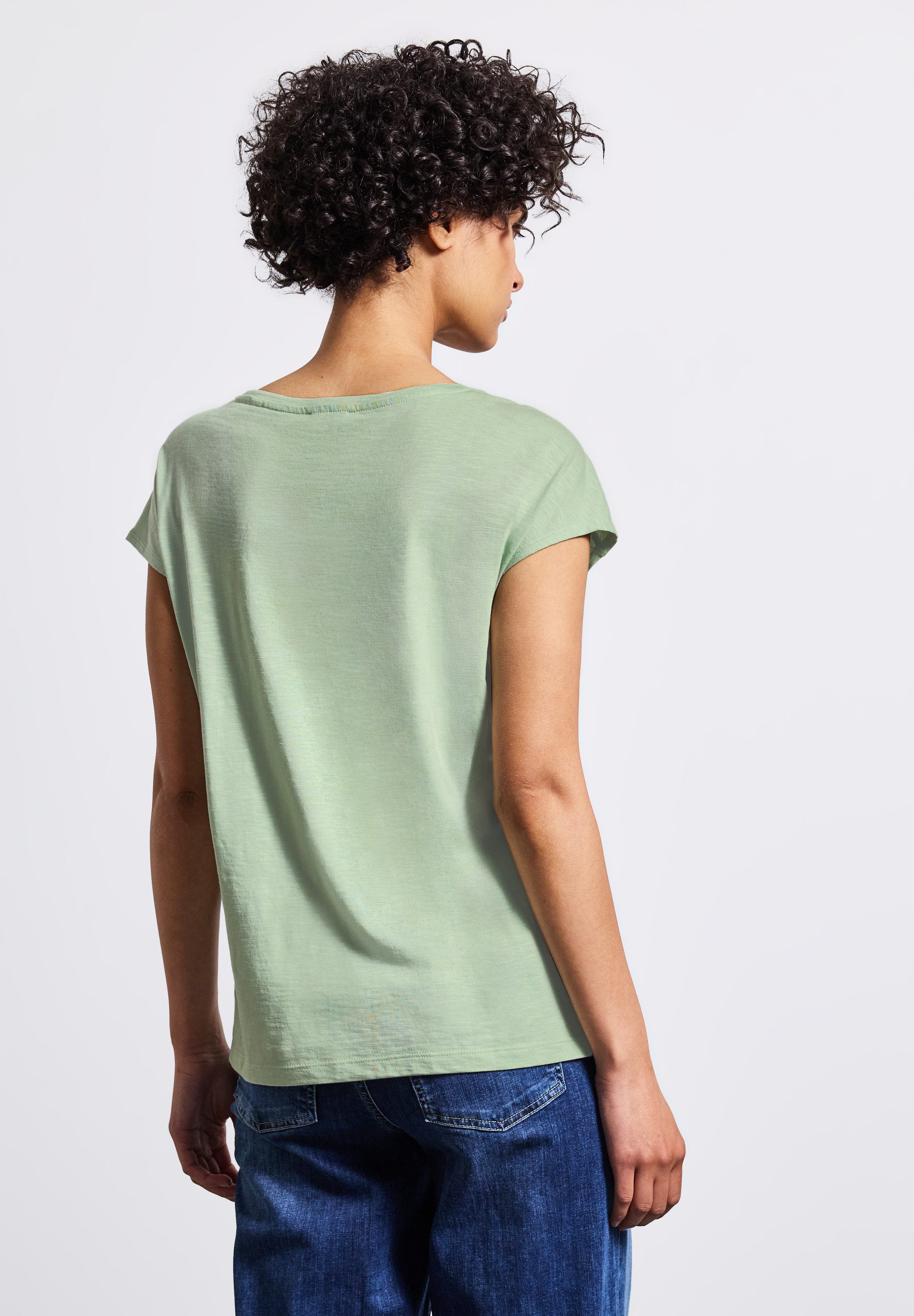 STREET ONE Shirttop mit Deko-Tape