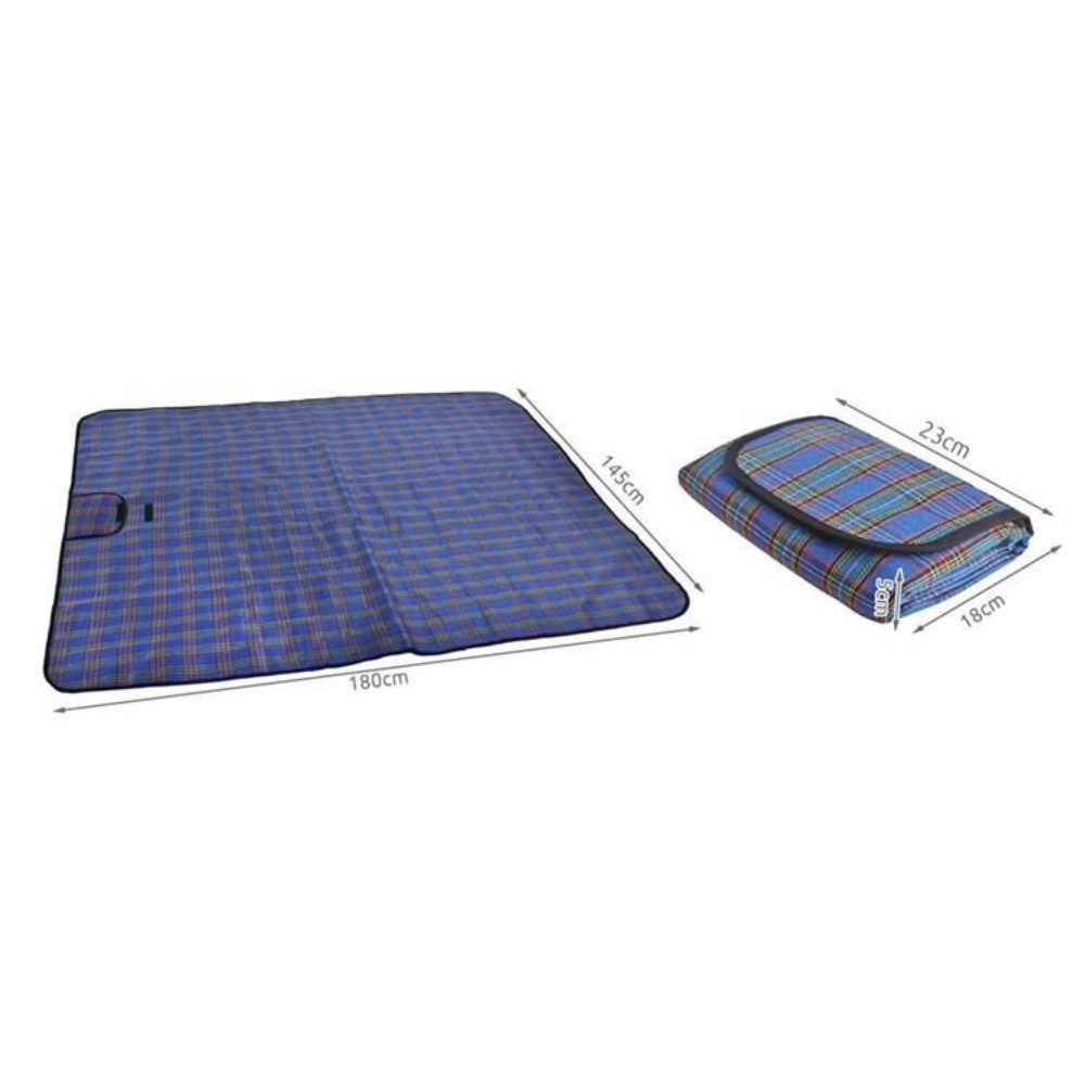 Picknickdecke Wassersichte Picknickmatte 145x180, MALATEC, niedrigen Temperaturen in der Waschmaschine waschen