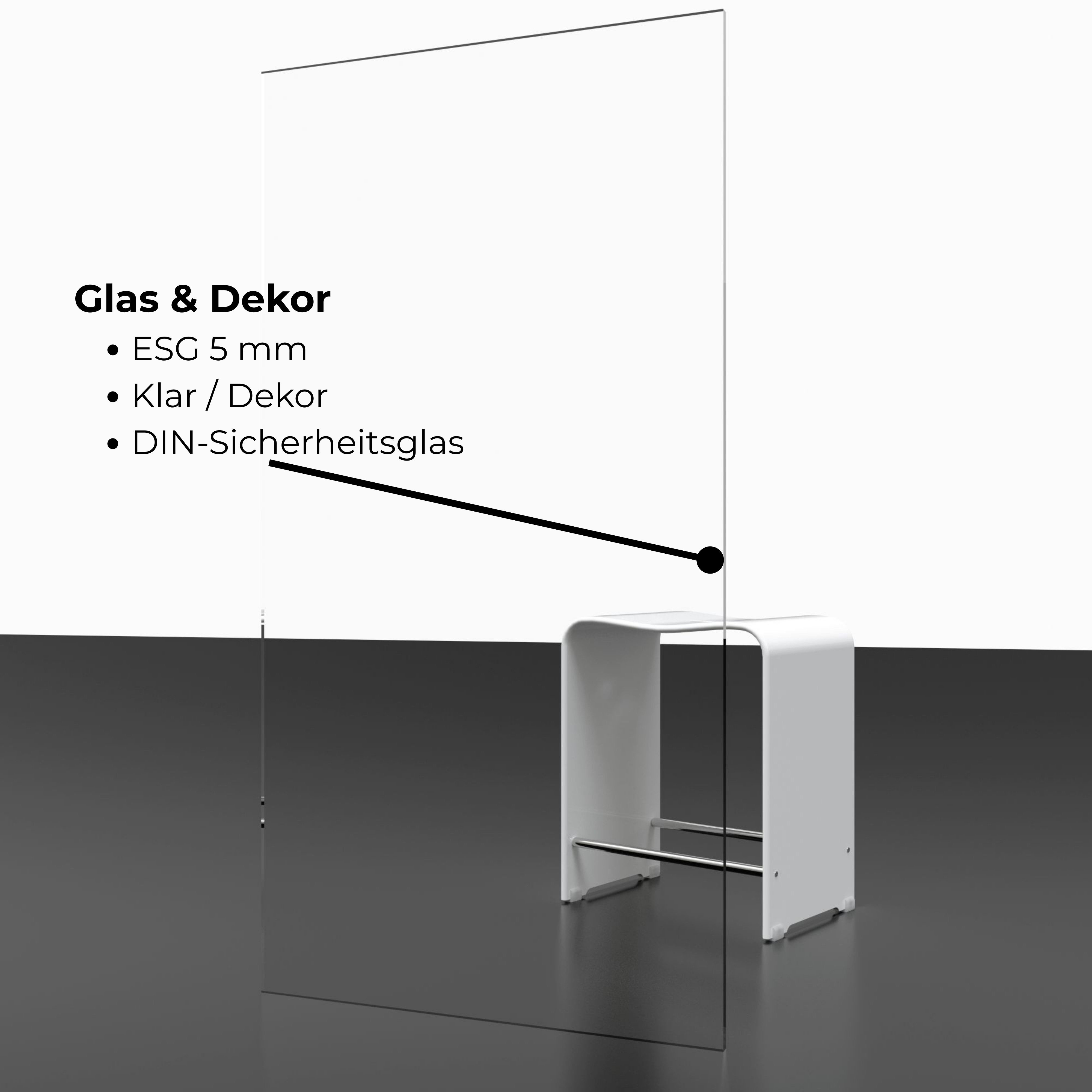 Schulte Eckdusche Alexa Style 2.0, BxT: 80x80 cm, Sicherheitsglas, schwarz Pendeltür Seitenwand 192 cm