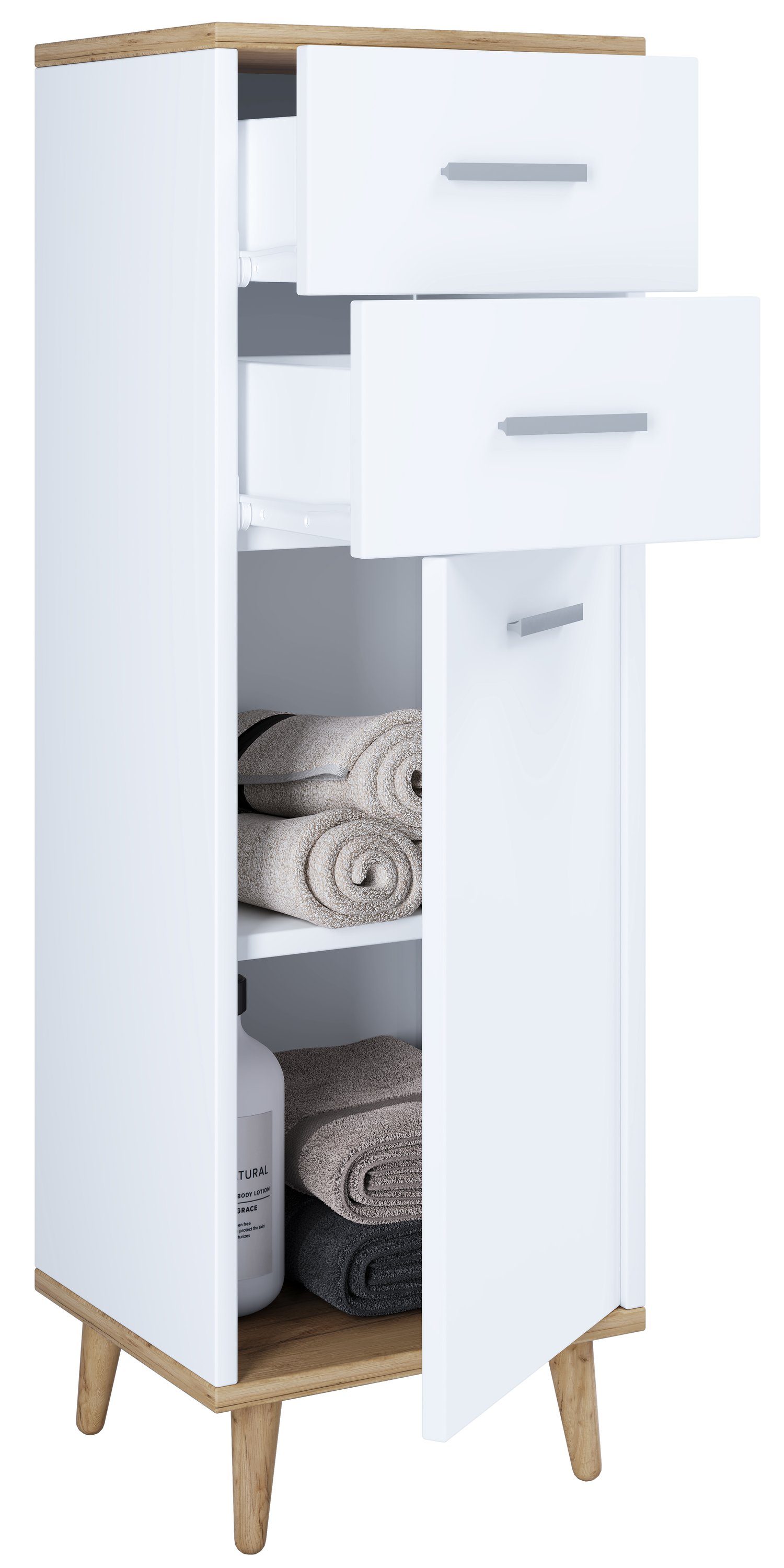 VCM Midischrank Midischrank Badmöbel Landos günstig online kaufen