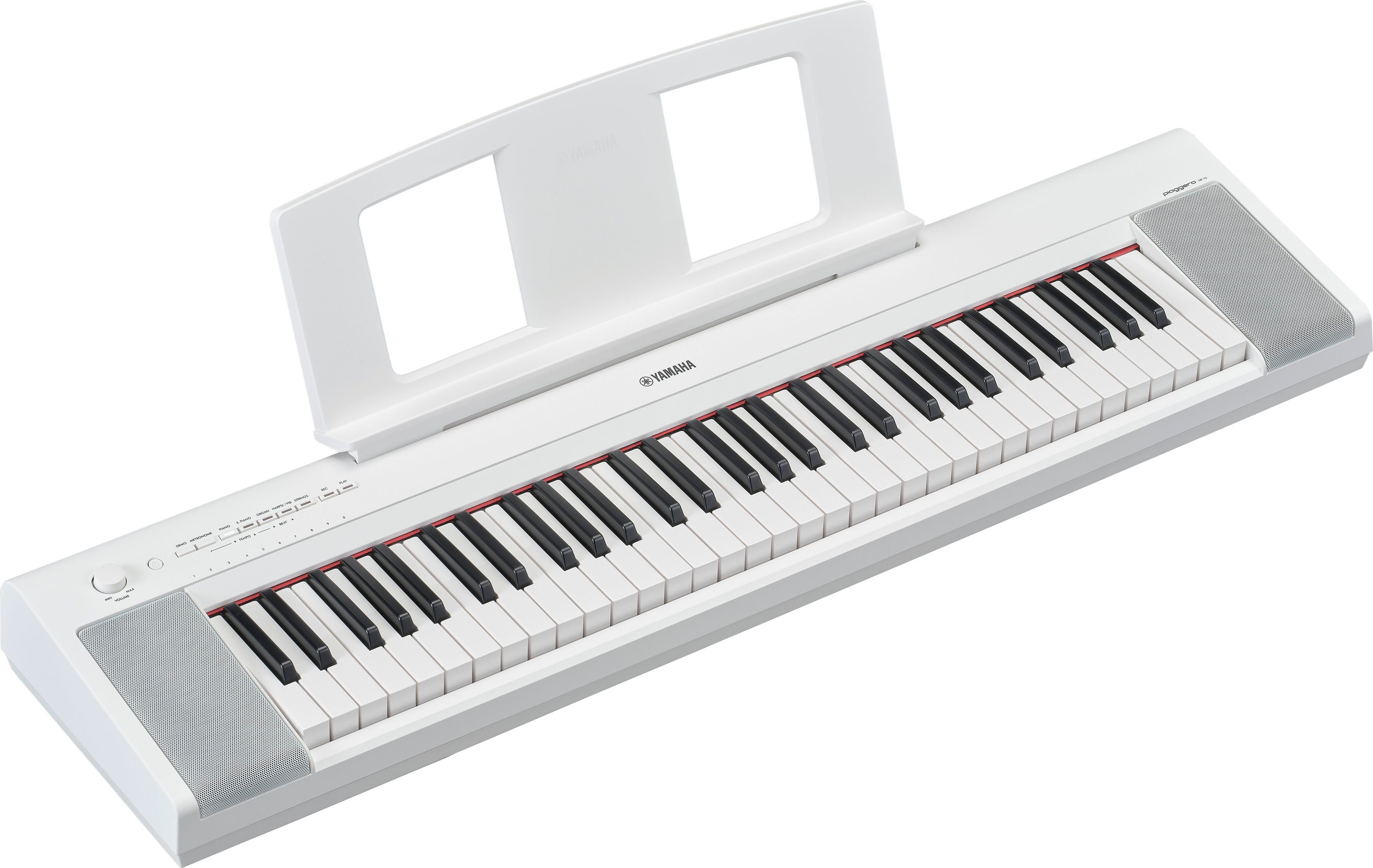 Home-Keyboard Piaggero, NP-15WH, weiß, mit 61 Tasten