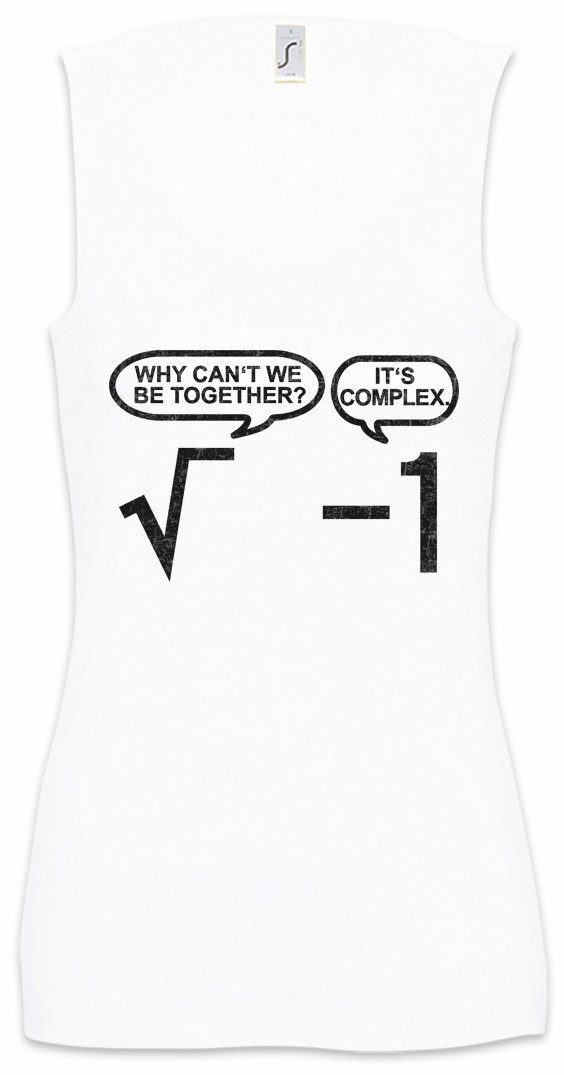 Tanktop Being Together Is Complex Ärmelloses Damen T-Shirt Lehrer Fun Teacher