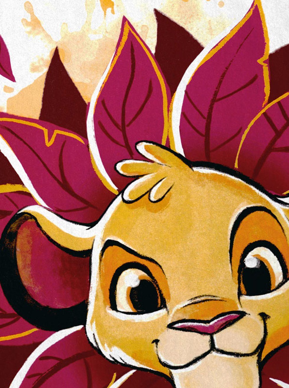 style3 T-Shirt King Simba hakuna löwe afrika savanne könig der löwen günstig online kaufen