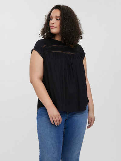 Vero Moda Curve Blusenshirt VMDEBBIE PLEAT S/L TOP WVN GA CURVE NOOS