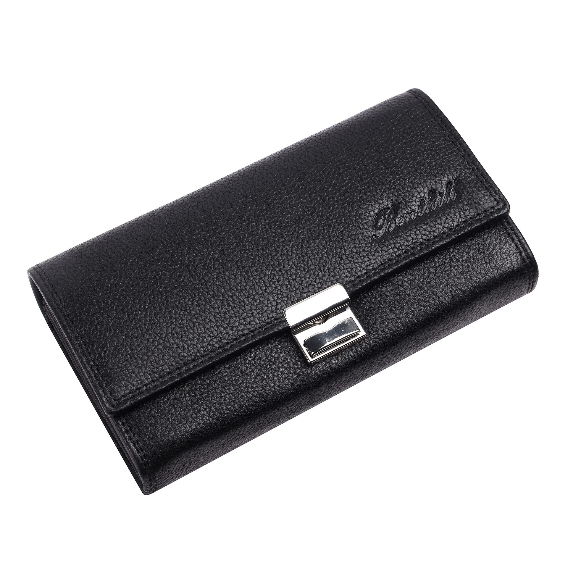 Benthill Geldbörse Kellner Echt Leder Kellnergeldbörse Taxibörse RFID Profi günstig online kaufen