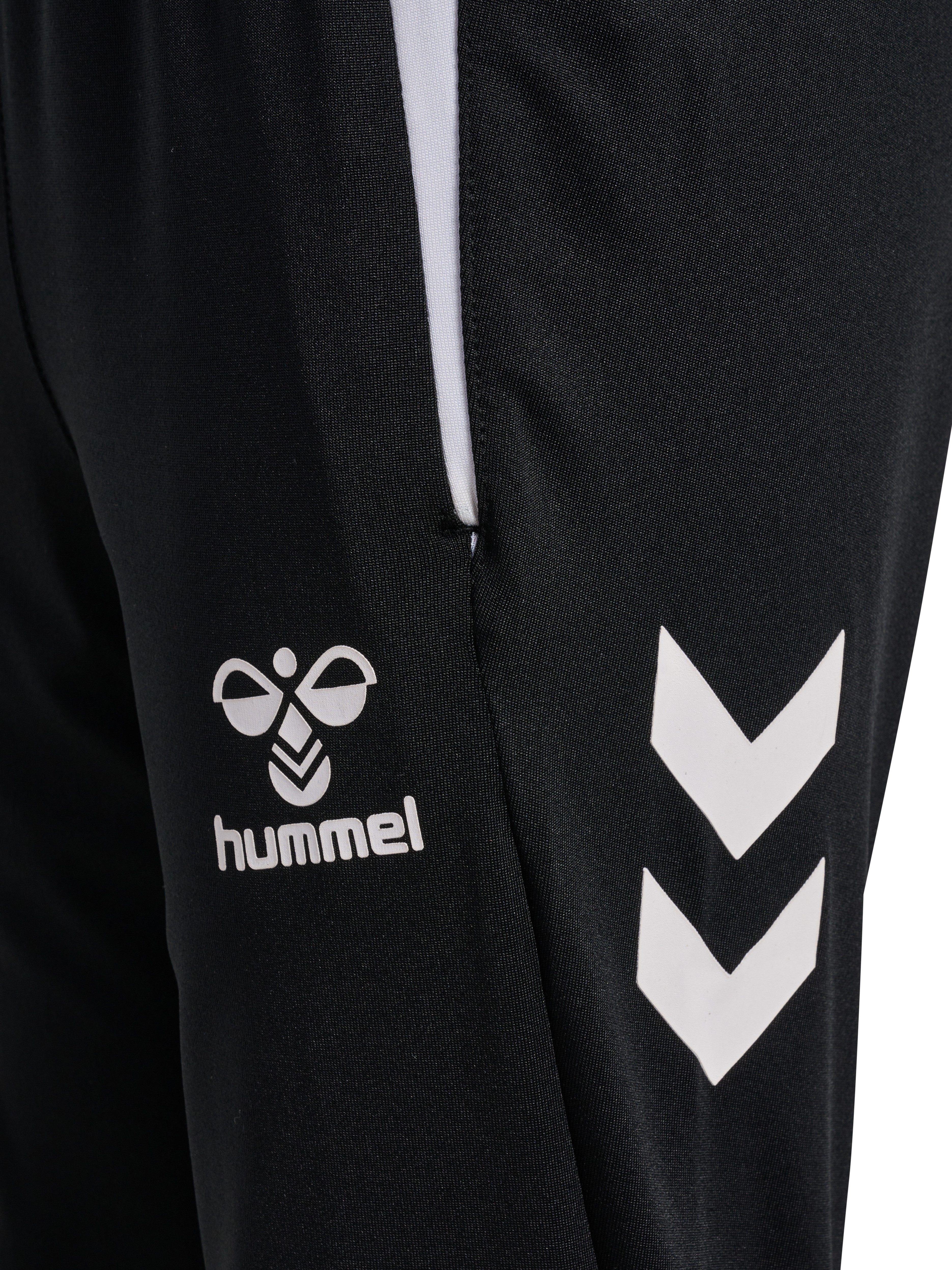hummel Trainingshose HMLLEAD 2.0 TRAINING PANTS KIDS mit Kordelzug in der Taille, schnell trocknend, reguläre Passform