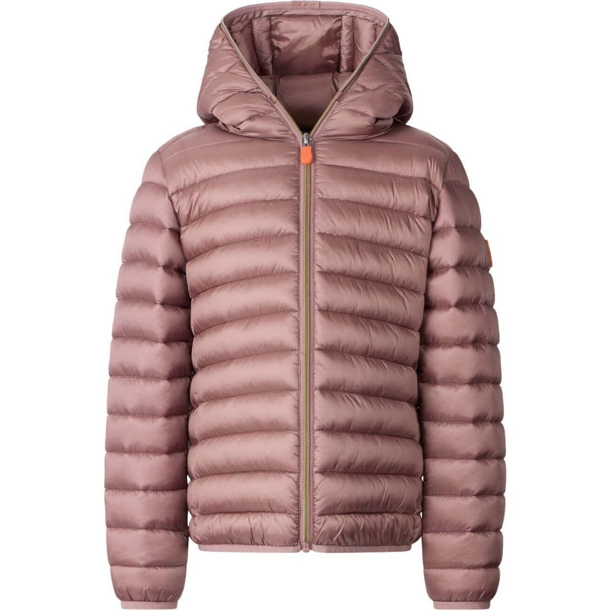 SAVE THE DUCK Steppjacke Iris Stilvolle und komfortable Mädchenjacke mit glänzendem Zipper, Kapuze