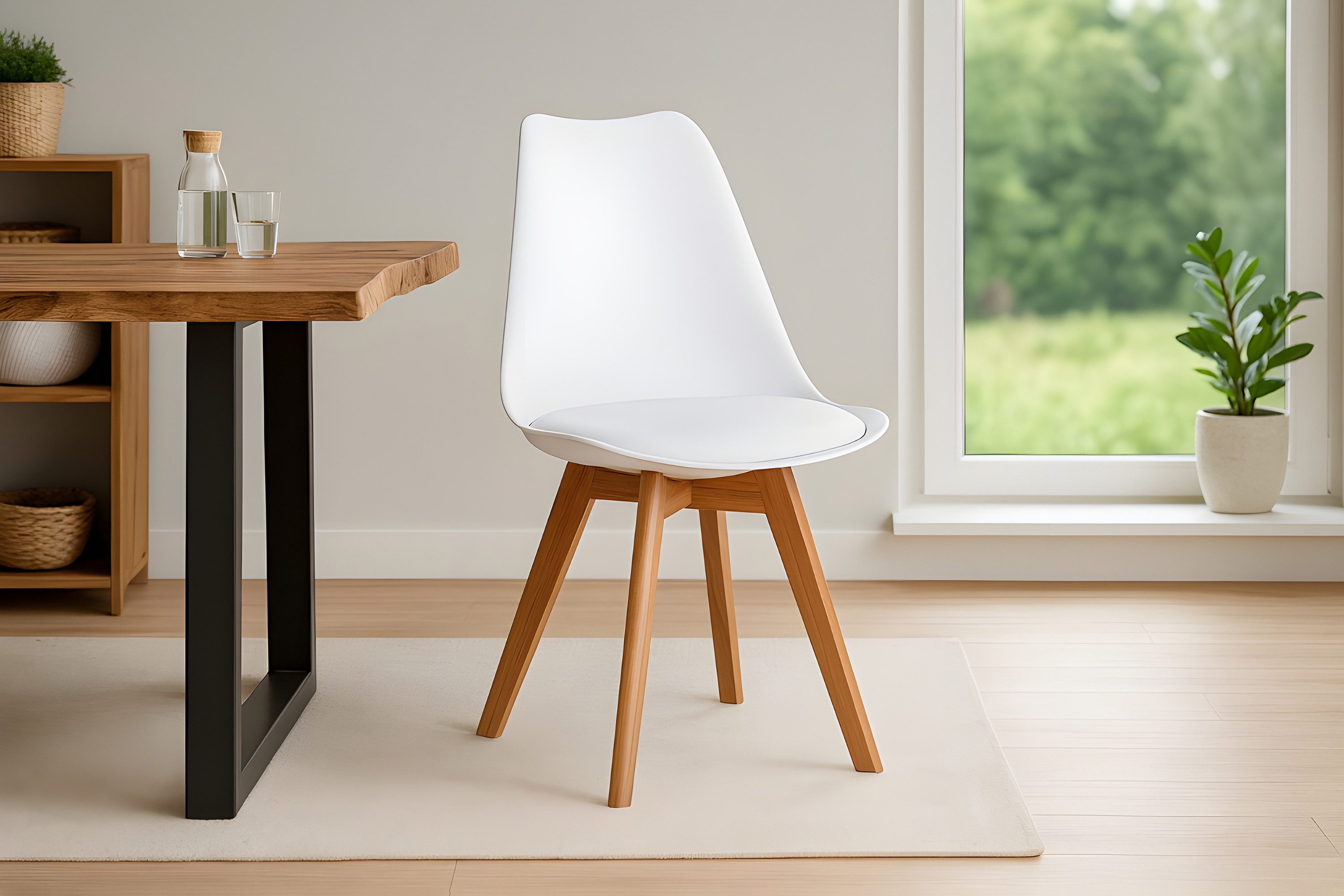 SAM® Schalenstuhl Lovely, Sitzpolster aus Kunstleder, günstig online kaufen