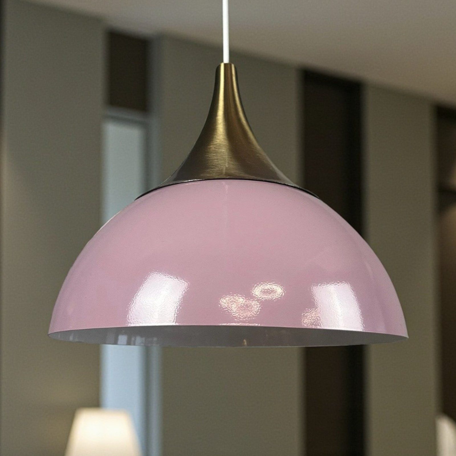 Bamyum Pendelleuchte Pendelleuchte Yimpi Metall Ø30 cm, E27, Moderne Pendelleuchte, ohne Leuchtmittel