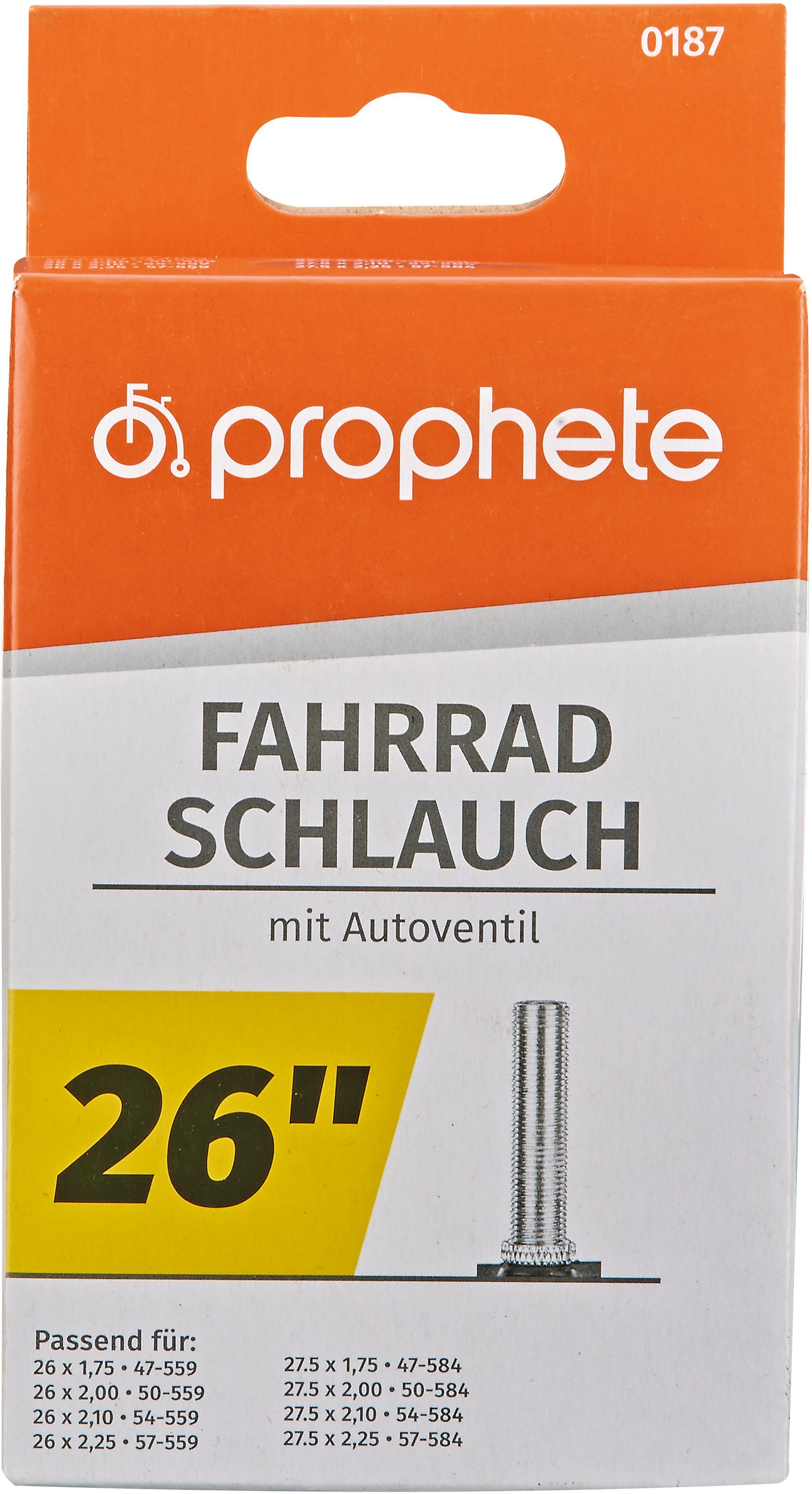 Prophete Fahrradschlauch Fahrradschlauch, 26 Zoll (66,04 cm)