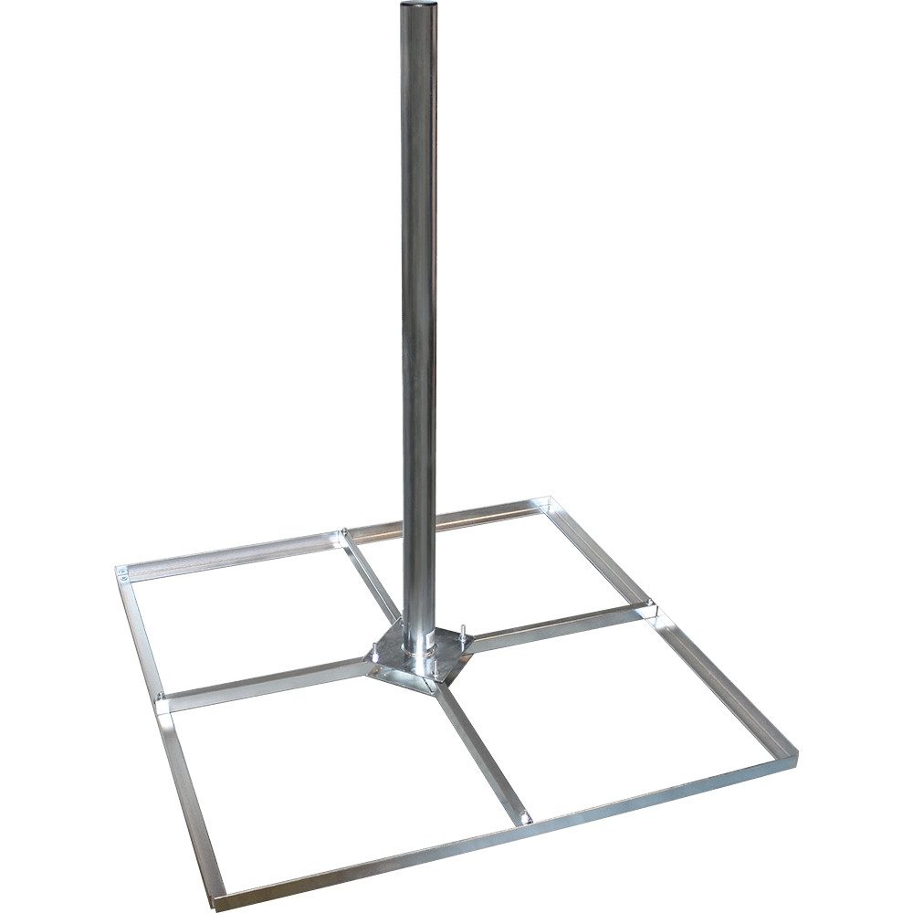 Megasat Megasat Balkonständer 4x50 für Sat-Antennen. SAT-Receiver (Witterungsbeständig und mobil einsetzbar)