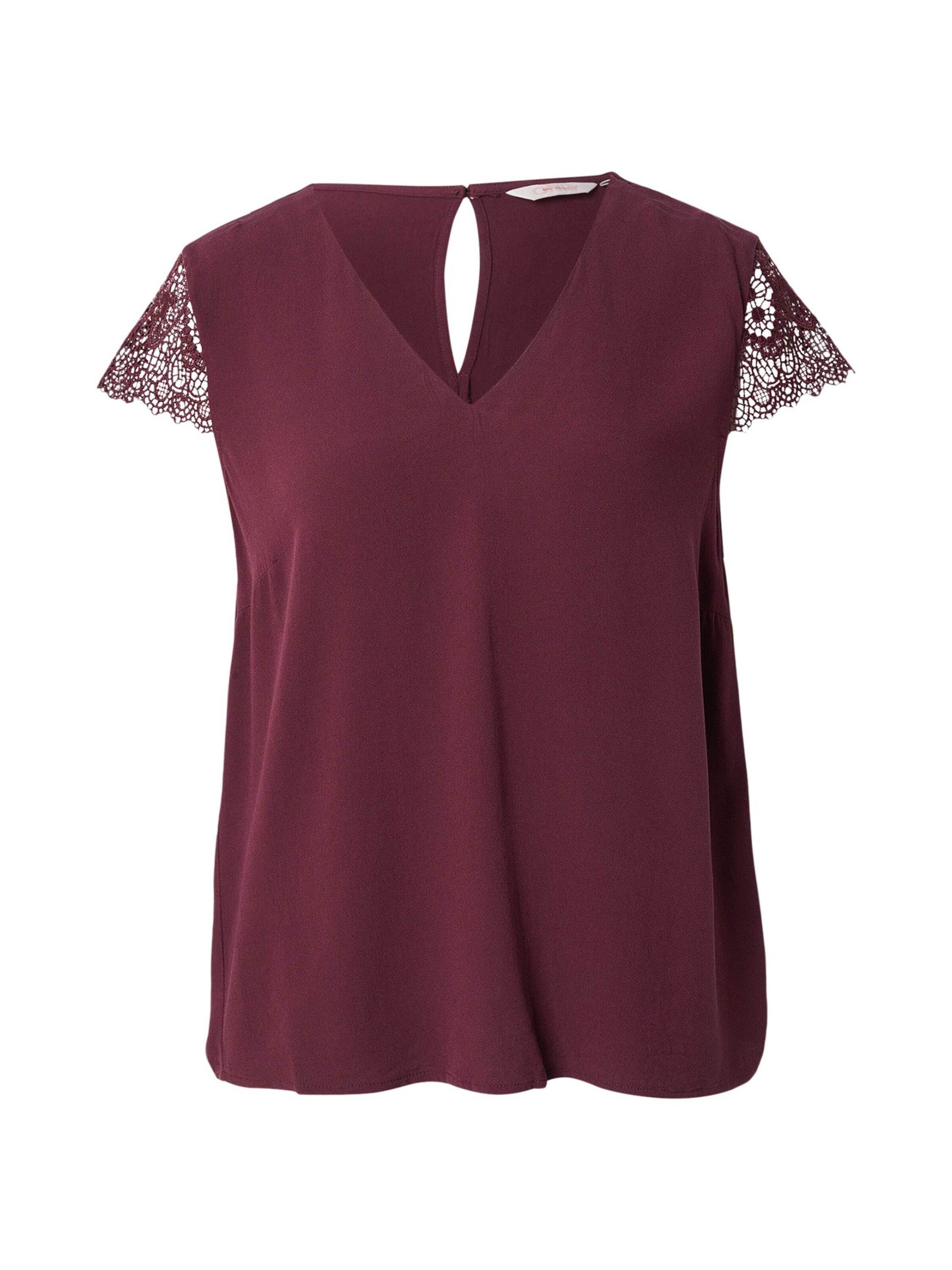 Kurzarmbluse ONLELVA-VIA S/S DETAIL TOP WVN CS FR