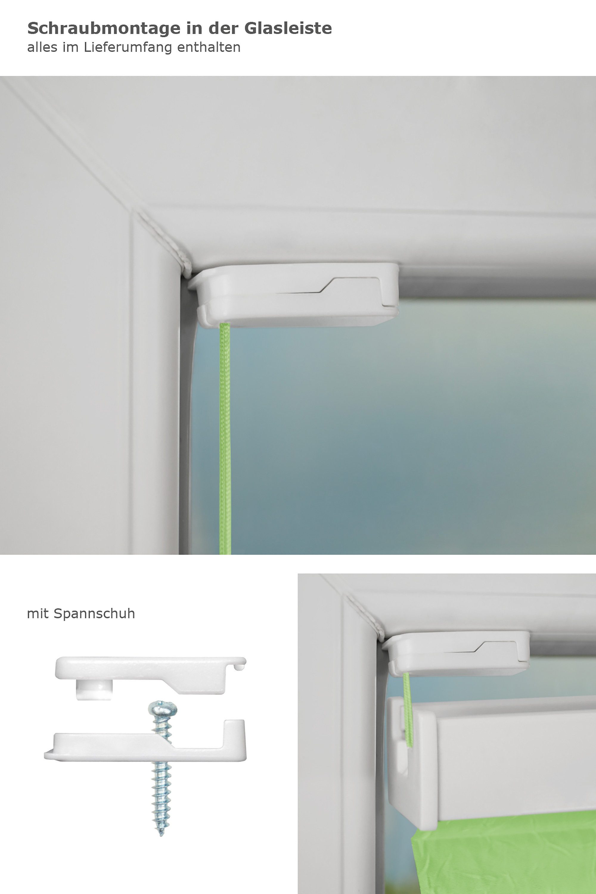 LYSEL® Plissee Crush Tageslicht, blickdicht, HxB 130x40cm