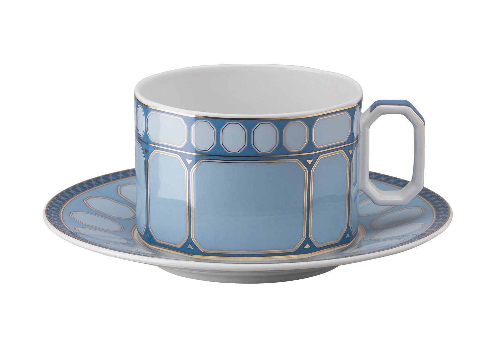Swarovski Tasse Azure Teetasse 2tlg, Porzellan, Чашки